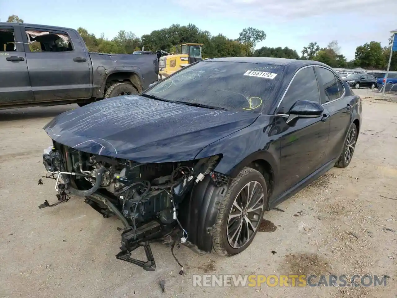 2 Photograph of a damaged car 4T1G11AK8LU988297 TOYOTA CAMRY 2020