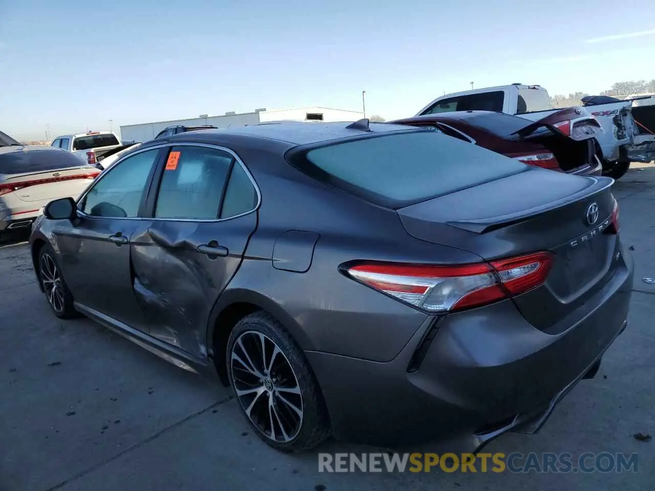 2 Photograph of a damaged car 4T1G11AK8LU993239 TOYOTA CAMRY 2020