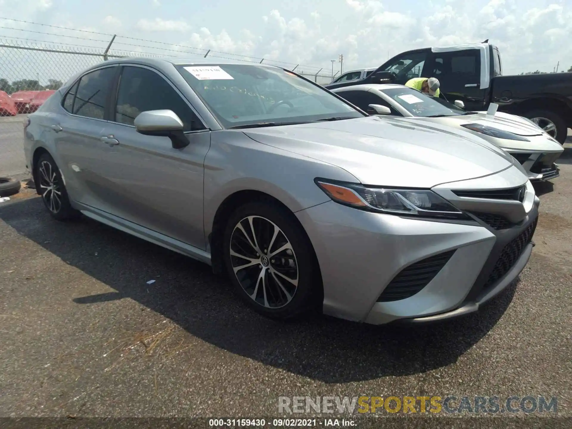 1 Photograph of a damaged car 4T1G11AK9LU303806 TOYOTA CAMRY 2020