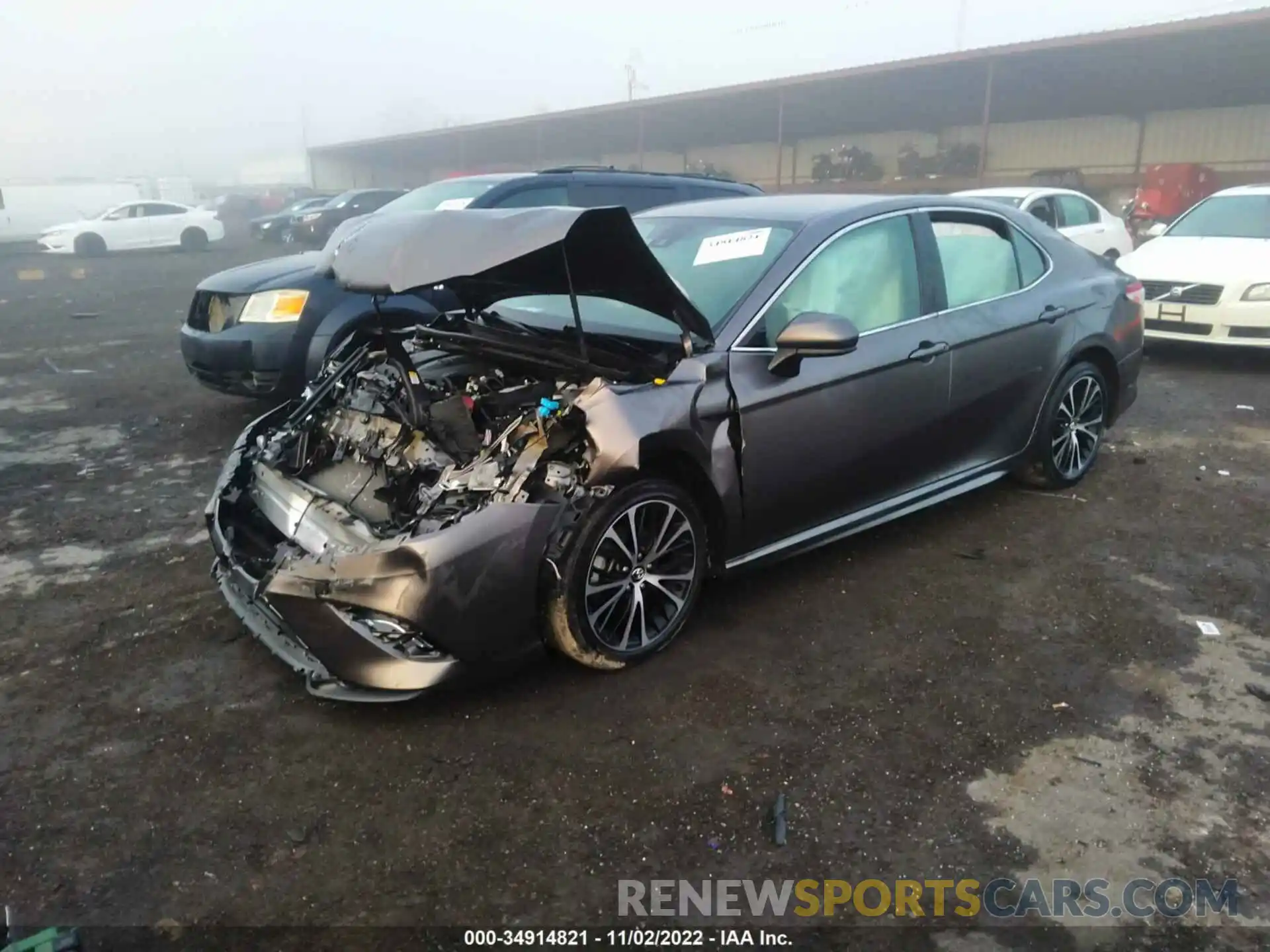 2 Photograph of a damaged car 4T1G11AK9LU304471 TOYOTA CAMRY 2020