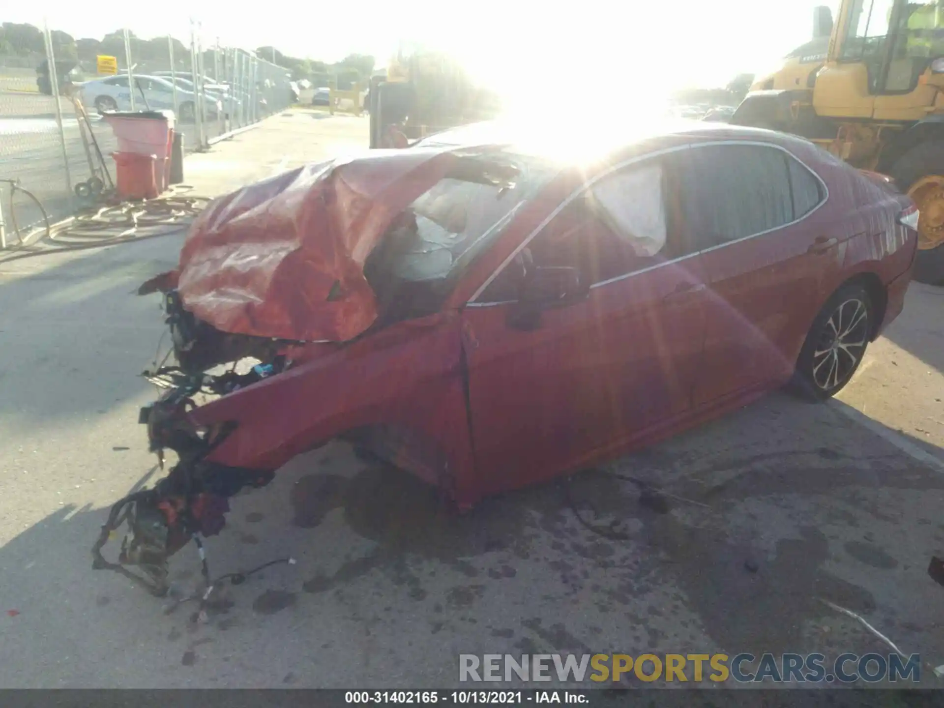 2 Photograph of a damaged car 4T1G11AK9LU305832 TOYOTA CAMRY 2020