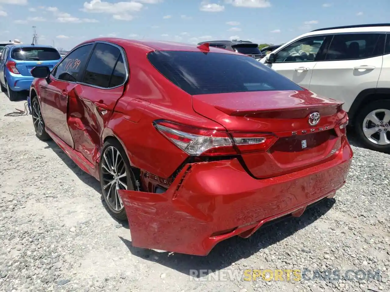 3 Photograph of a damaged car 4T1G11AK9LU309203 TOYOTA CAMRY 2020