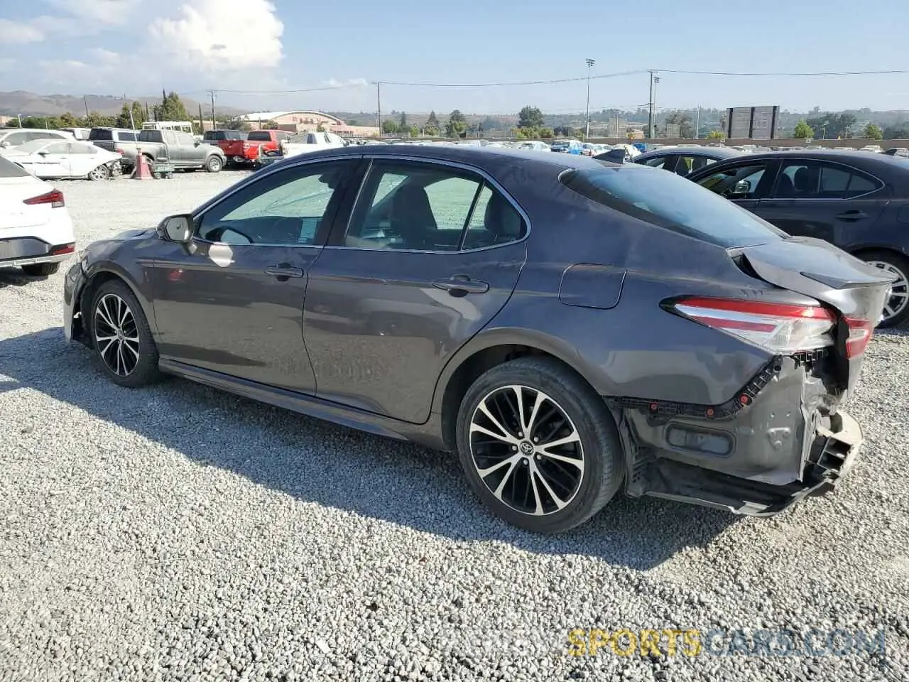 2 Photograph of a damaged car 4T1G11AK9LU310142 TOYOTA CAMRY 2020