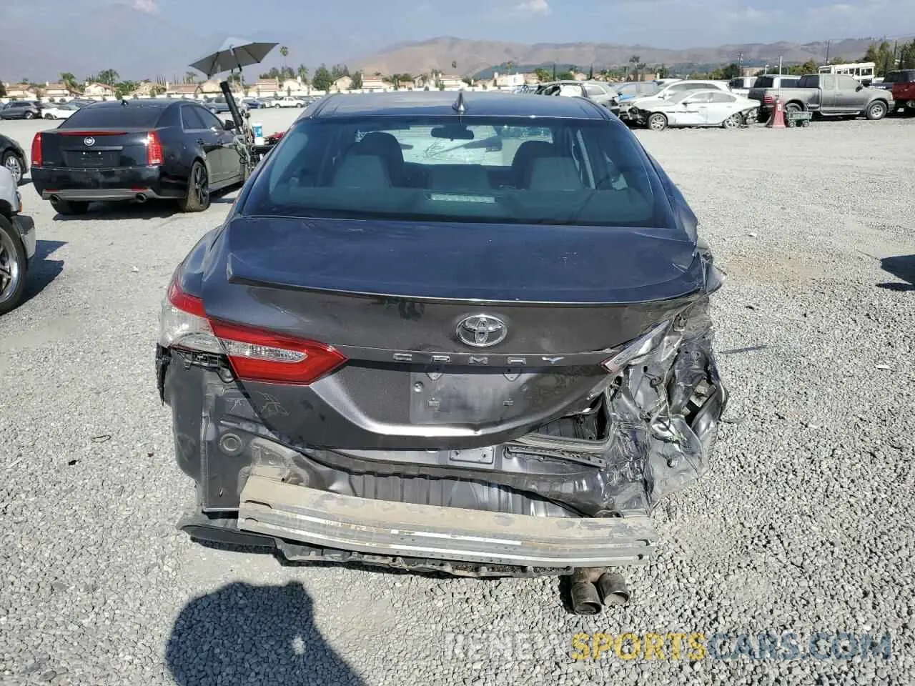 6 Photograph of a damaged car 4T1G11AK9LU310142 TOYOTA CAMRY 2020