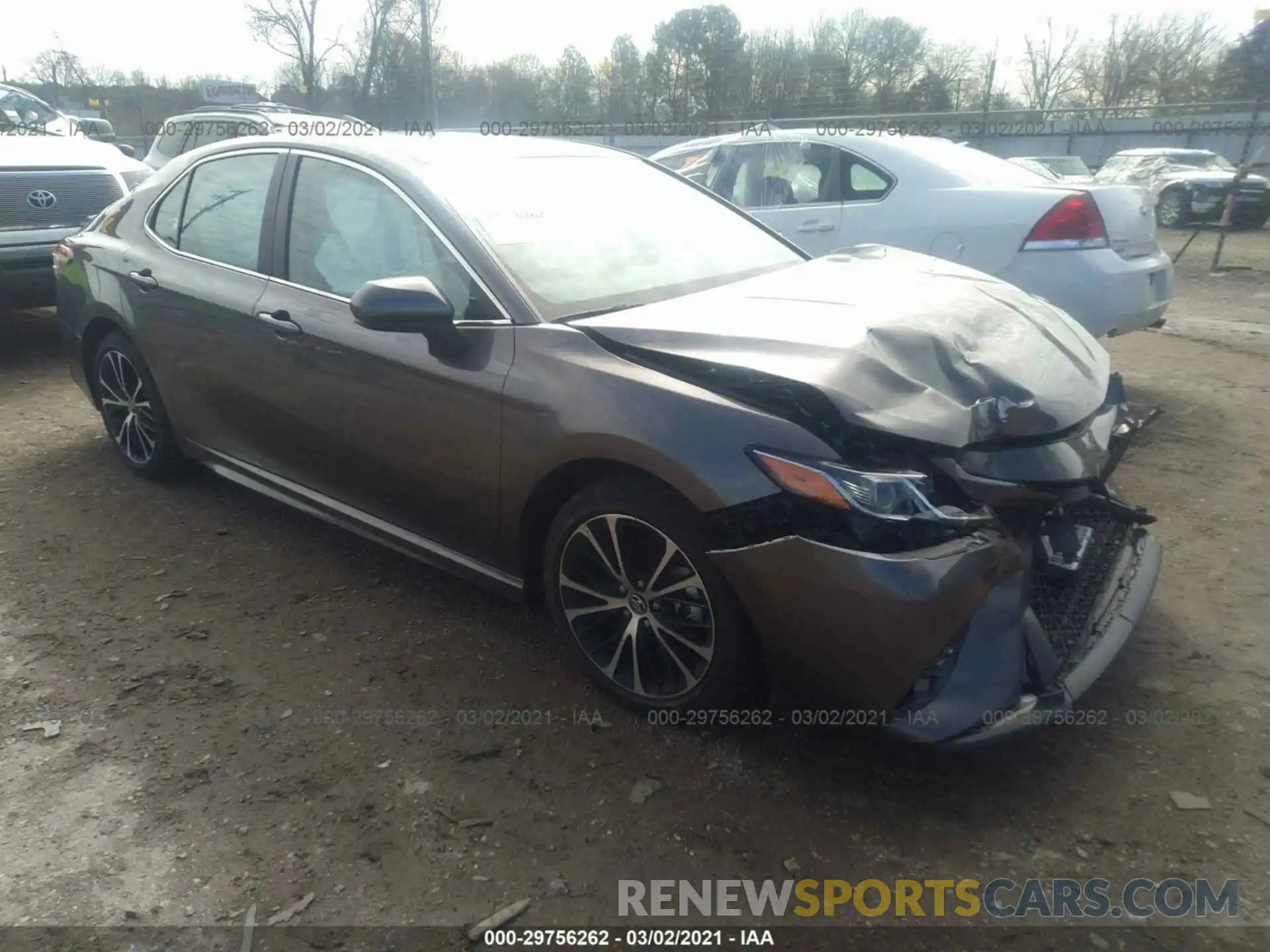 1 Photograph of a damaged car 4T1G11AK9LU324770 TOYOTA CAMRY 2020