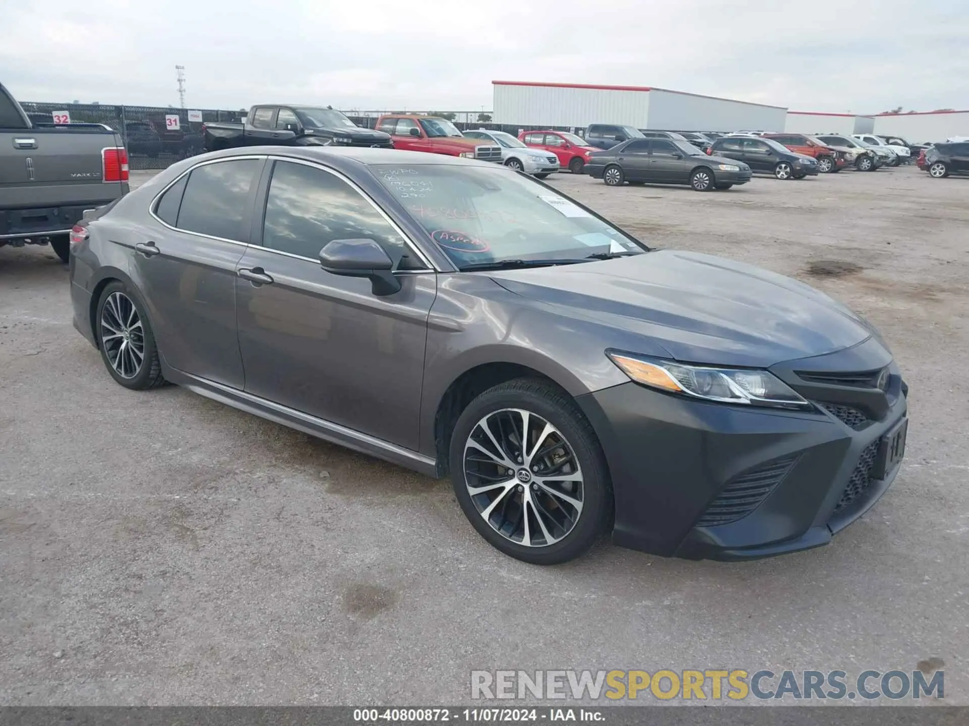 1 Photograph of a damaged car 4T1G11AK9LU328690 TOYOTA CAMRY 2020