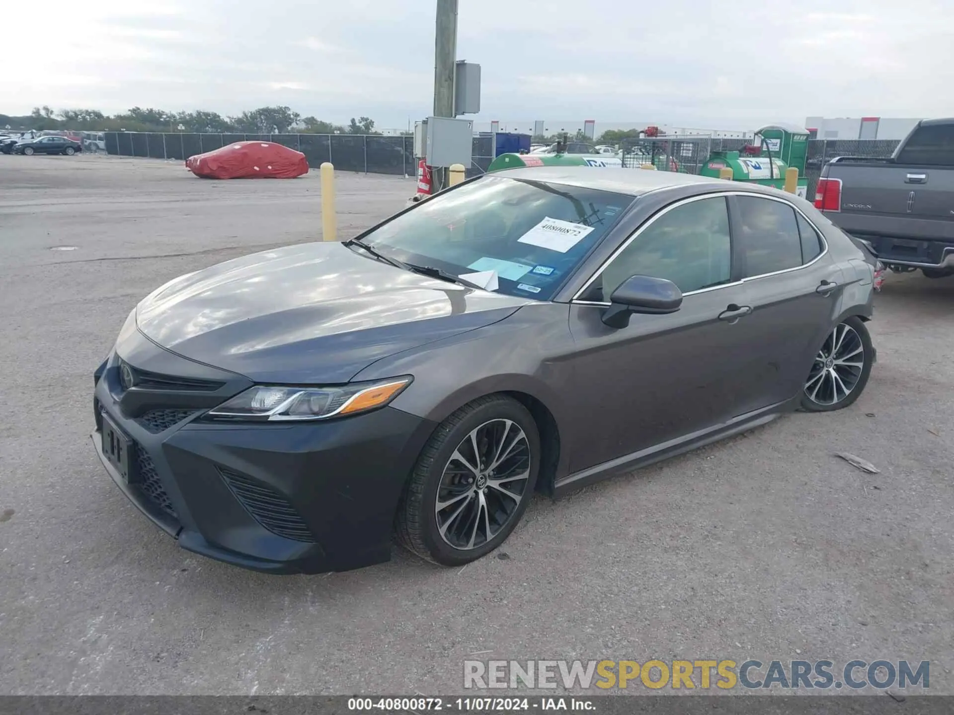 2 Photograph of a damaged car 4T1G11AK9LU328690 TOYOTA CAMRY 2020