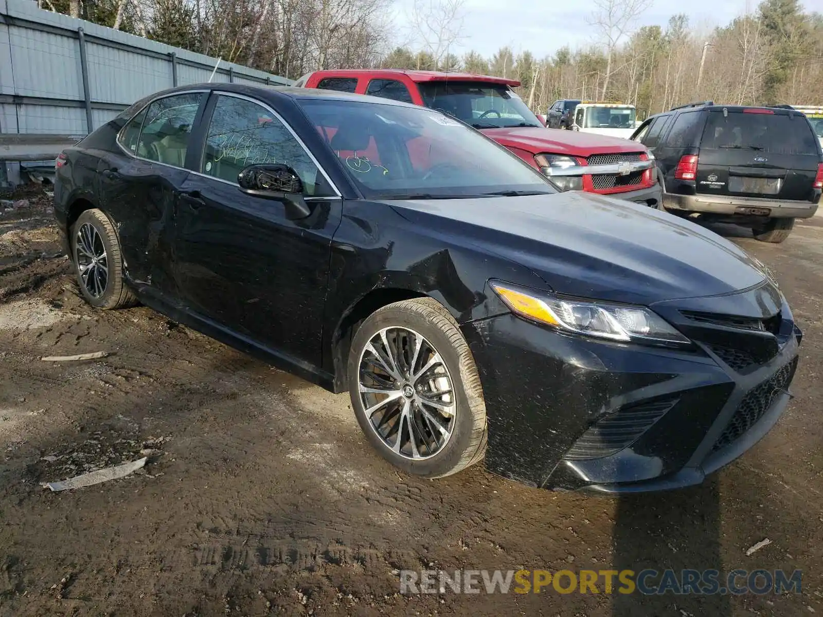 1 Photograph of a damaged car 4T1G11AK9LU343965 TOYOTA CAMRY 2020