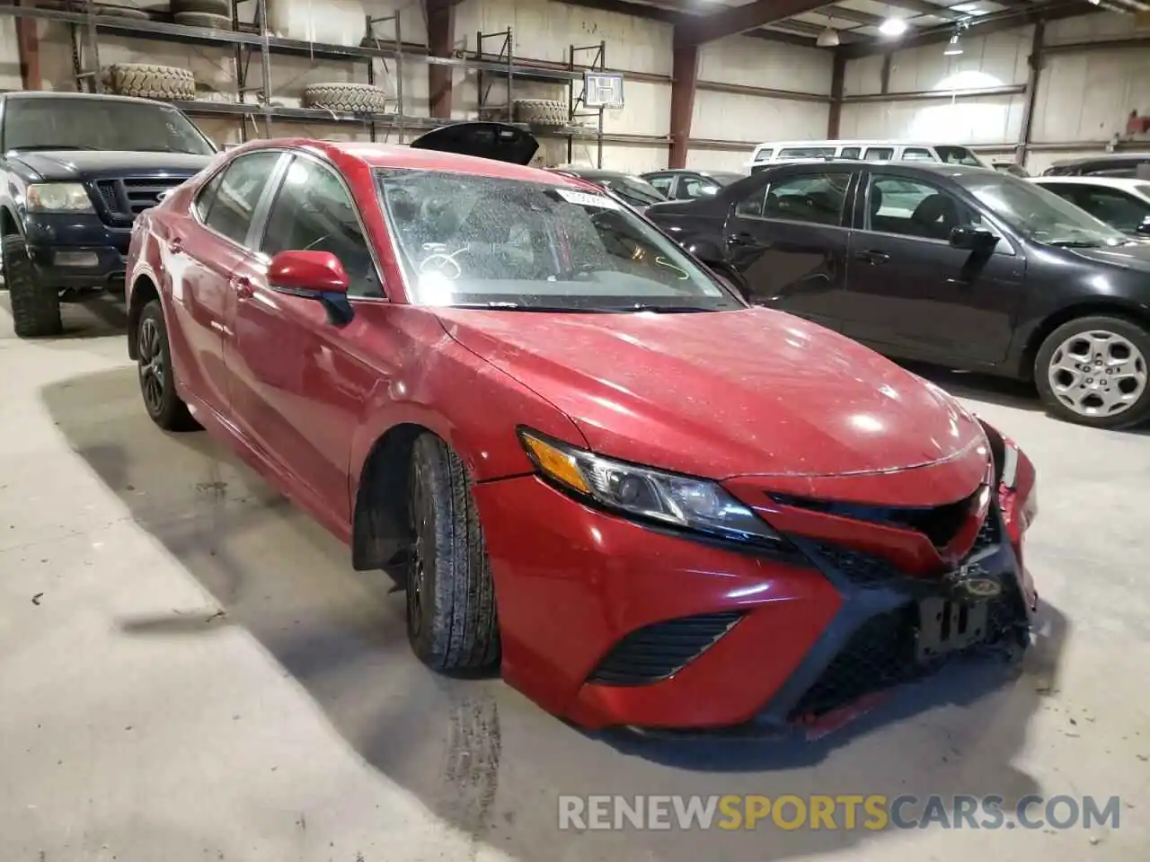 1 Photograph of a damaged car 4T1G11AK9LU346557 TOYOTA CAMRY 2020