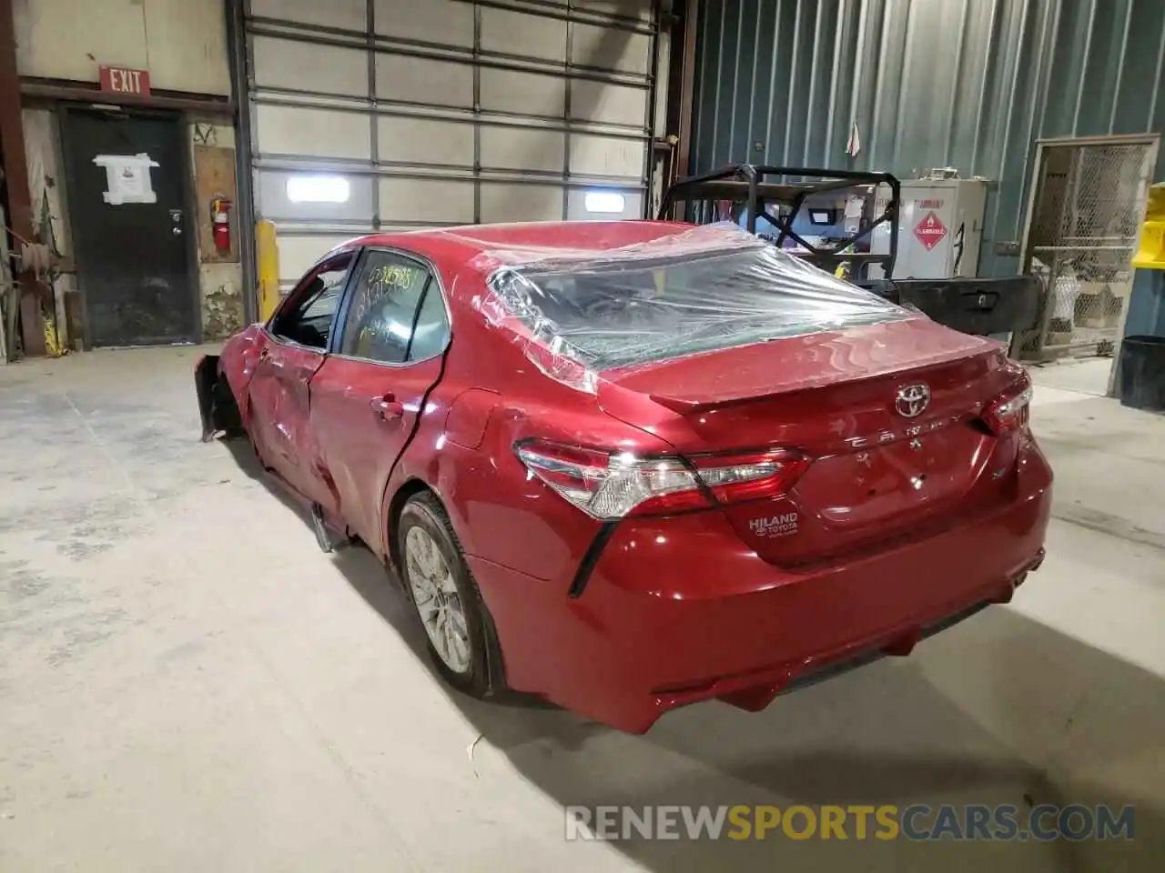 3 Photograph of a damaged car 4T1G11AK9LU346557 TOYOTA CAMRY 2020