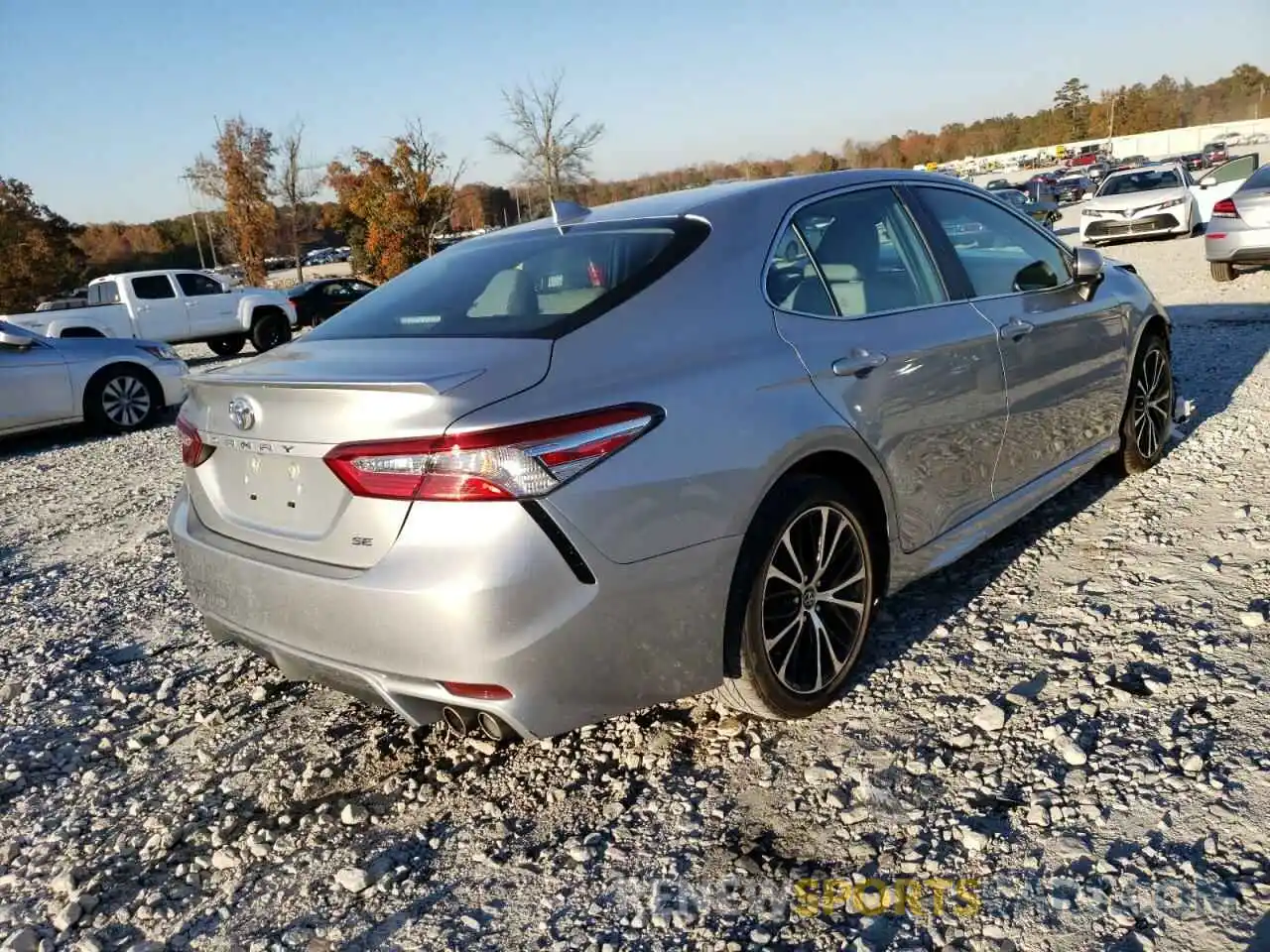 4 Photograph of a damaged car 4T1G11AK9LU349572 TOYOTA CAMRY 2020