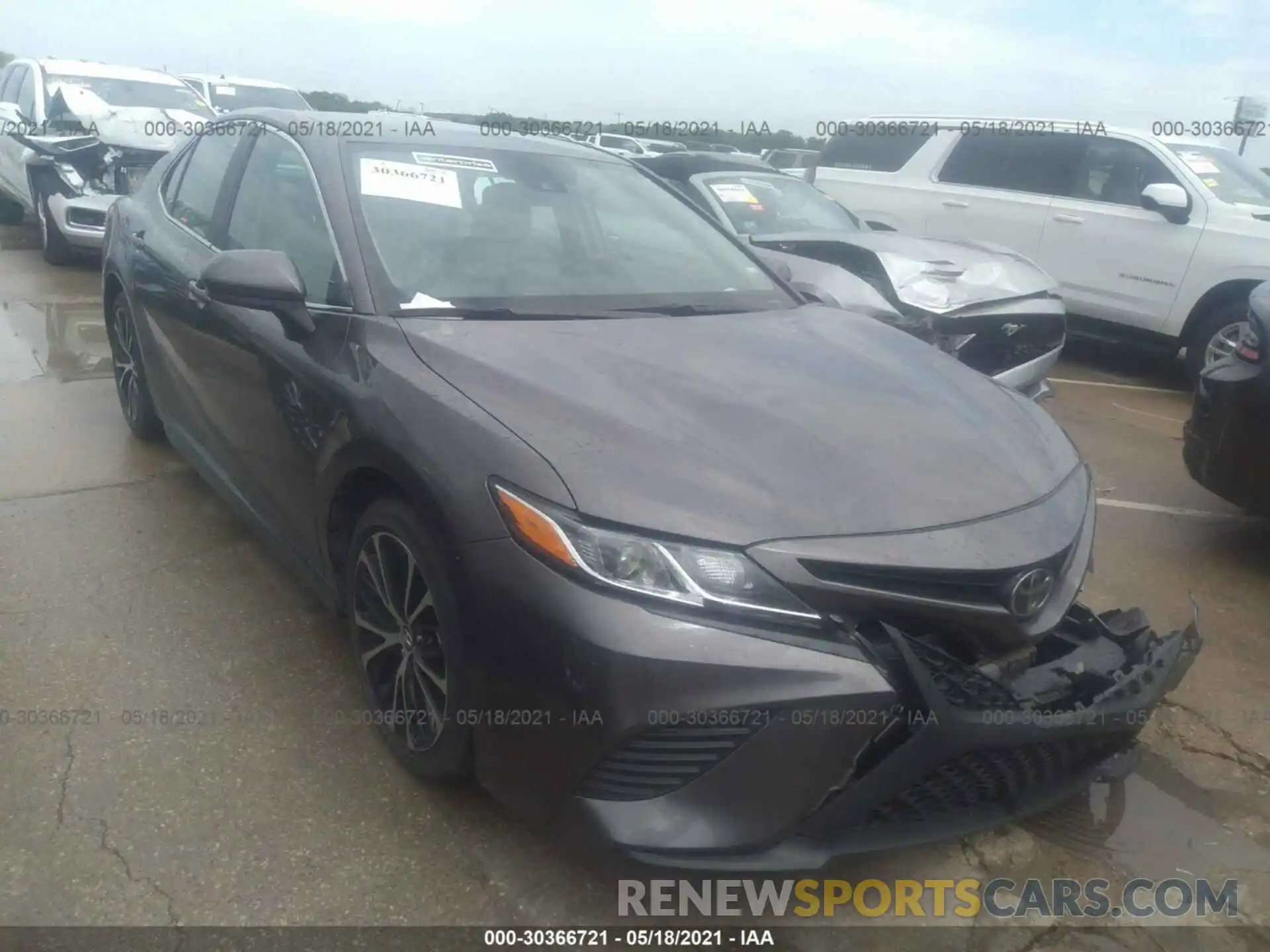 1 Photograph of a damaged car 4T1G11AK9LU353802 TOYOTA CAMRY 2020