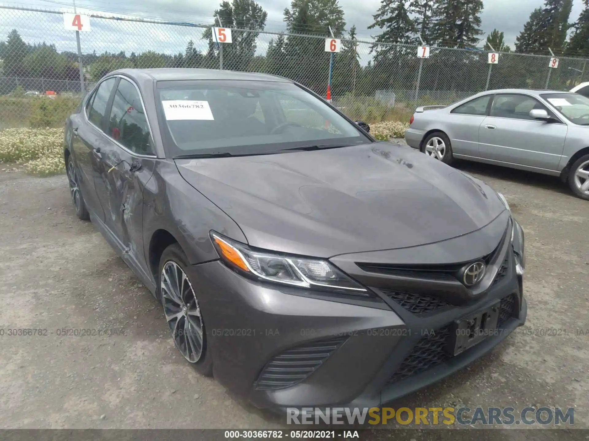 1 Photograph of a damaged car 4T1G11AK9LU355923 TOYOTA CAMRY 2020