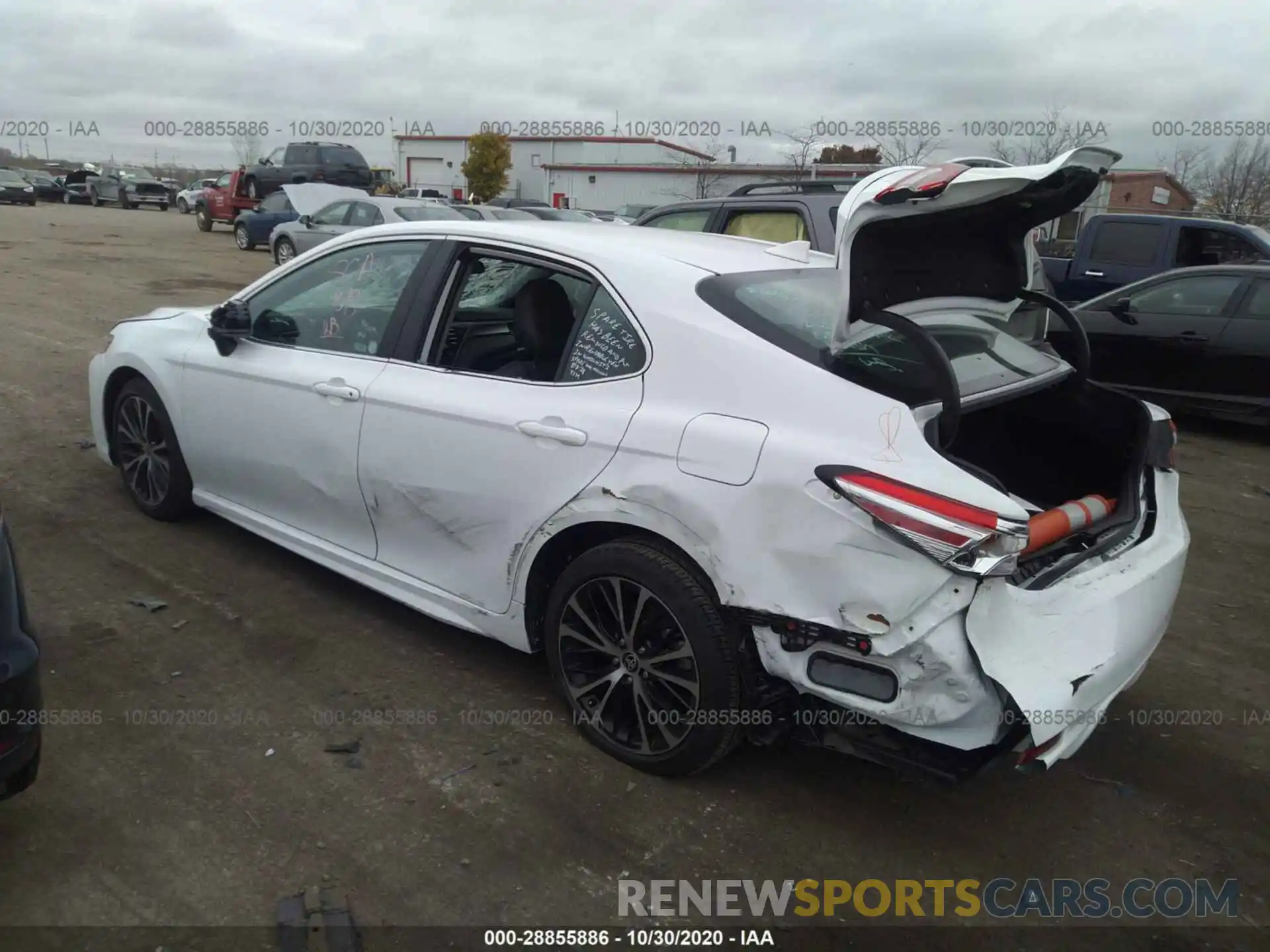 3 Photograph of a damaged car 4T1G11AK9LU357834 TOYOTA CAMRY 2020