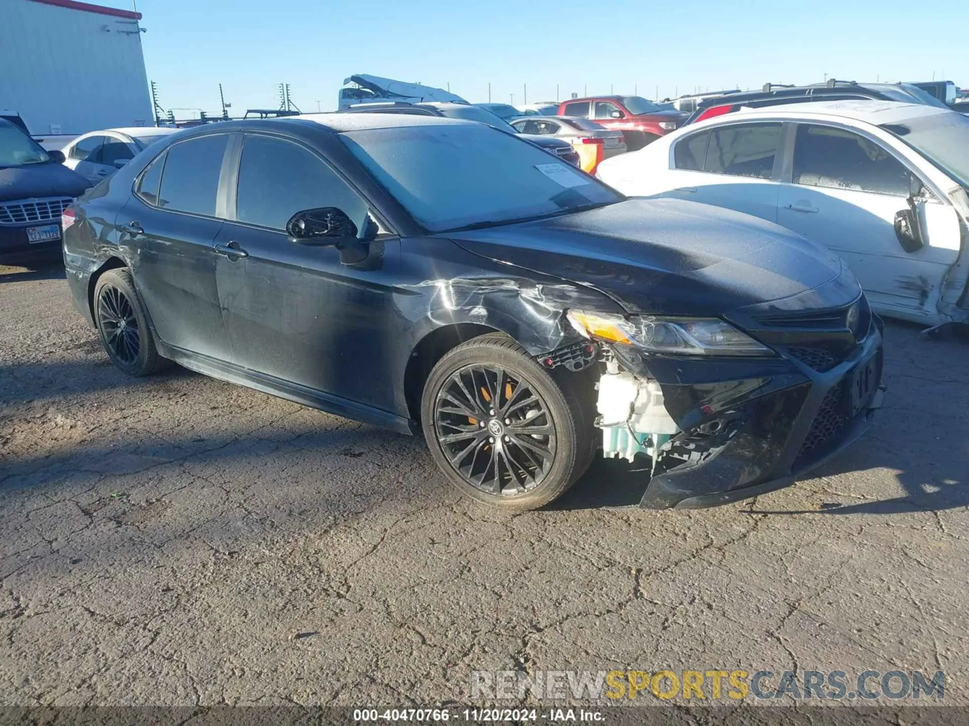 1 Photograph of a damaged car 4T1G11AK9LU358966 TOYOTA CAMRY 2020