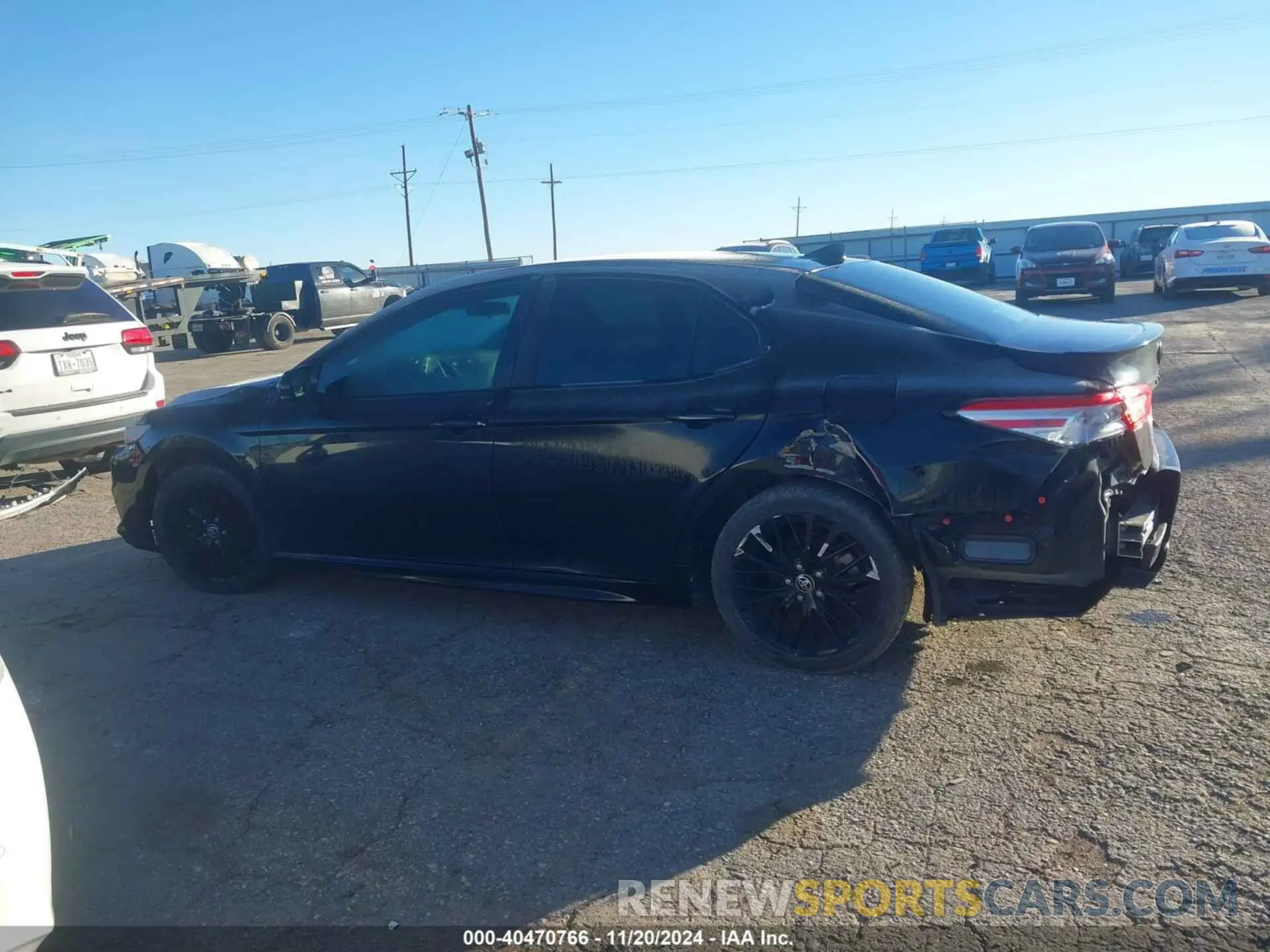 13 Photograph of a damaged car 4T1G11AK9LU358966 TOYOTA CAMRY 2020