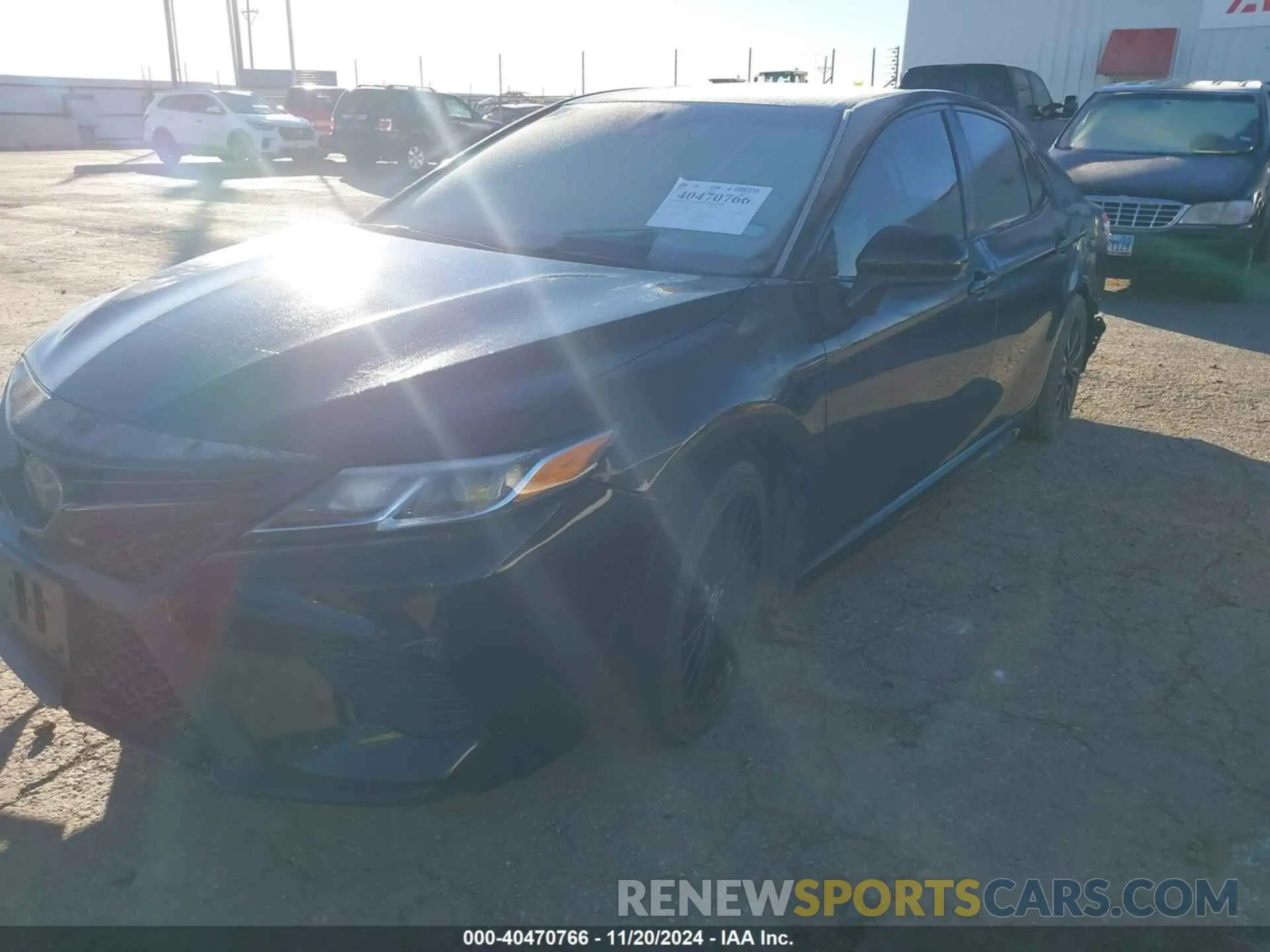 6 Photograph of a damaged car 4T1G11AK9LU358966 TOYOTA CAMRY 2020