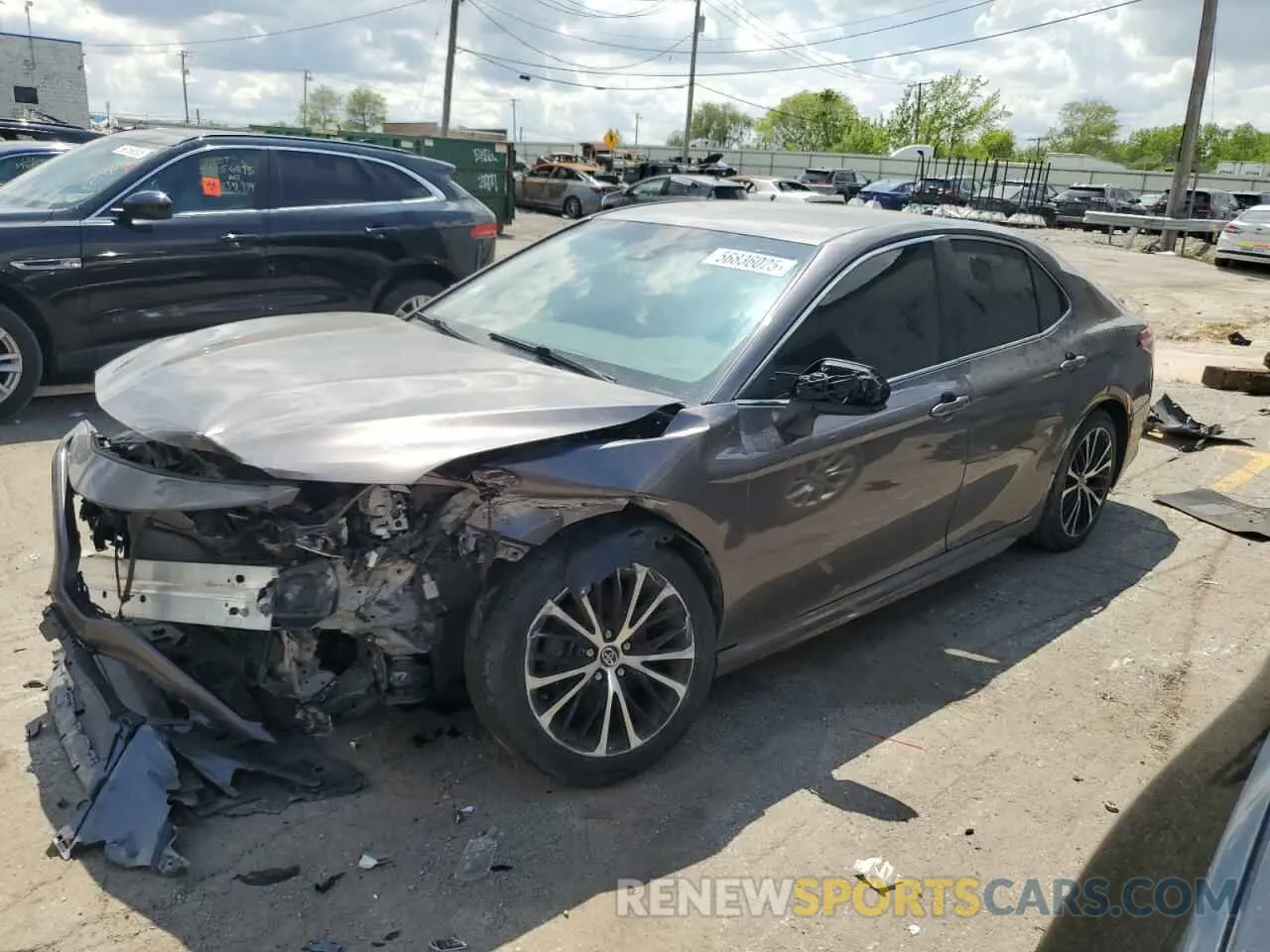 1 Photograph of a damaged car 4T1G11AK9LU362970 TOYOTA CAMRY 2020