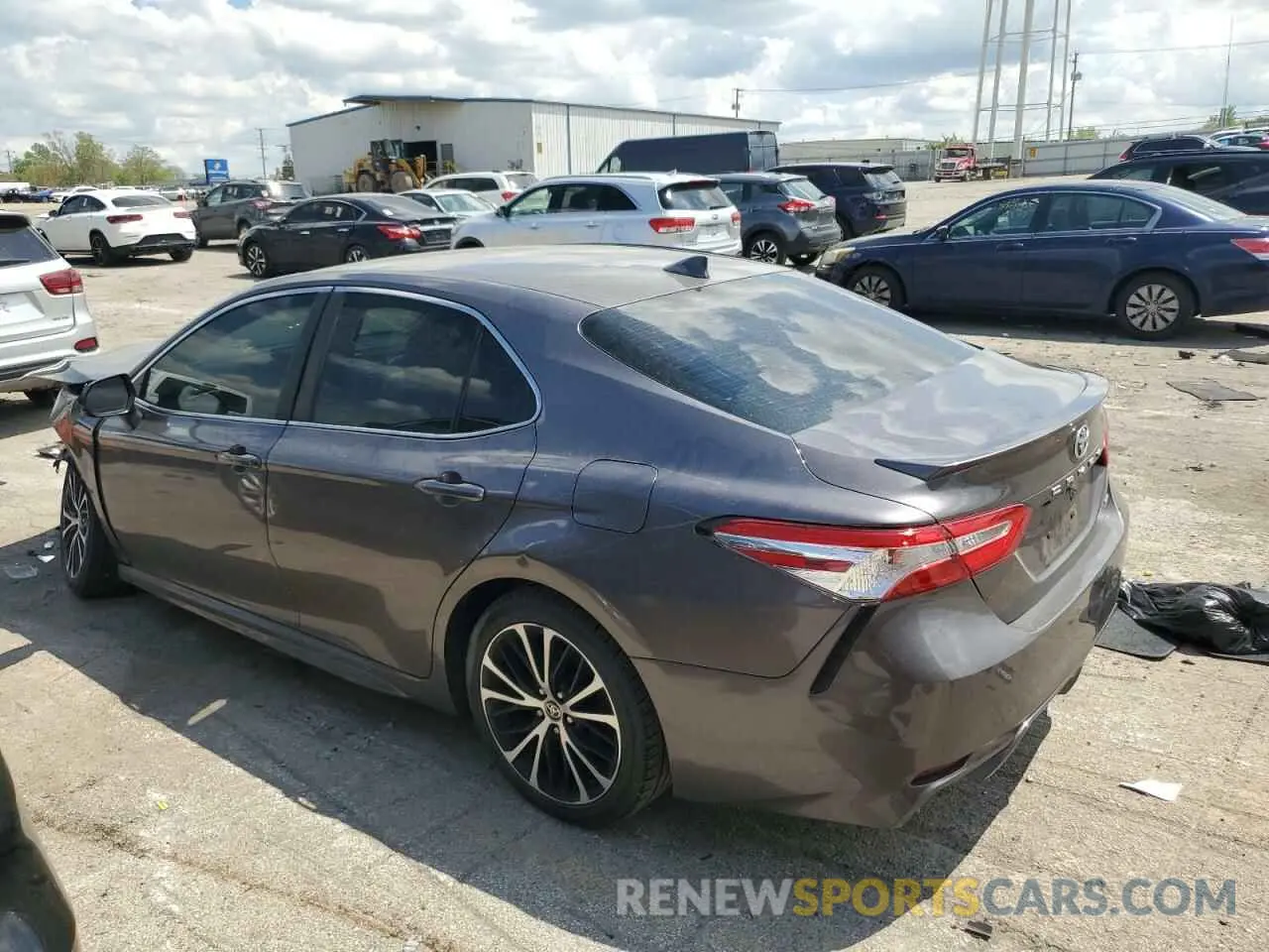 2 Photograph of a damaged car 4T1G11AK9LU362970 TOYOTA CAMRY 2020