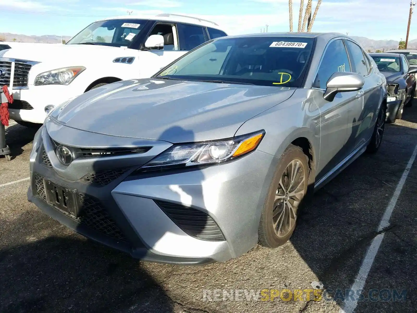 2 Photograph of a damaged car 4T1G11AK9LU365853 TOYOTA CAMRY 2020