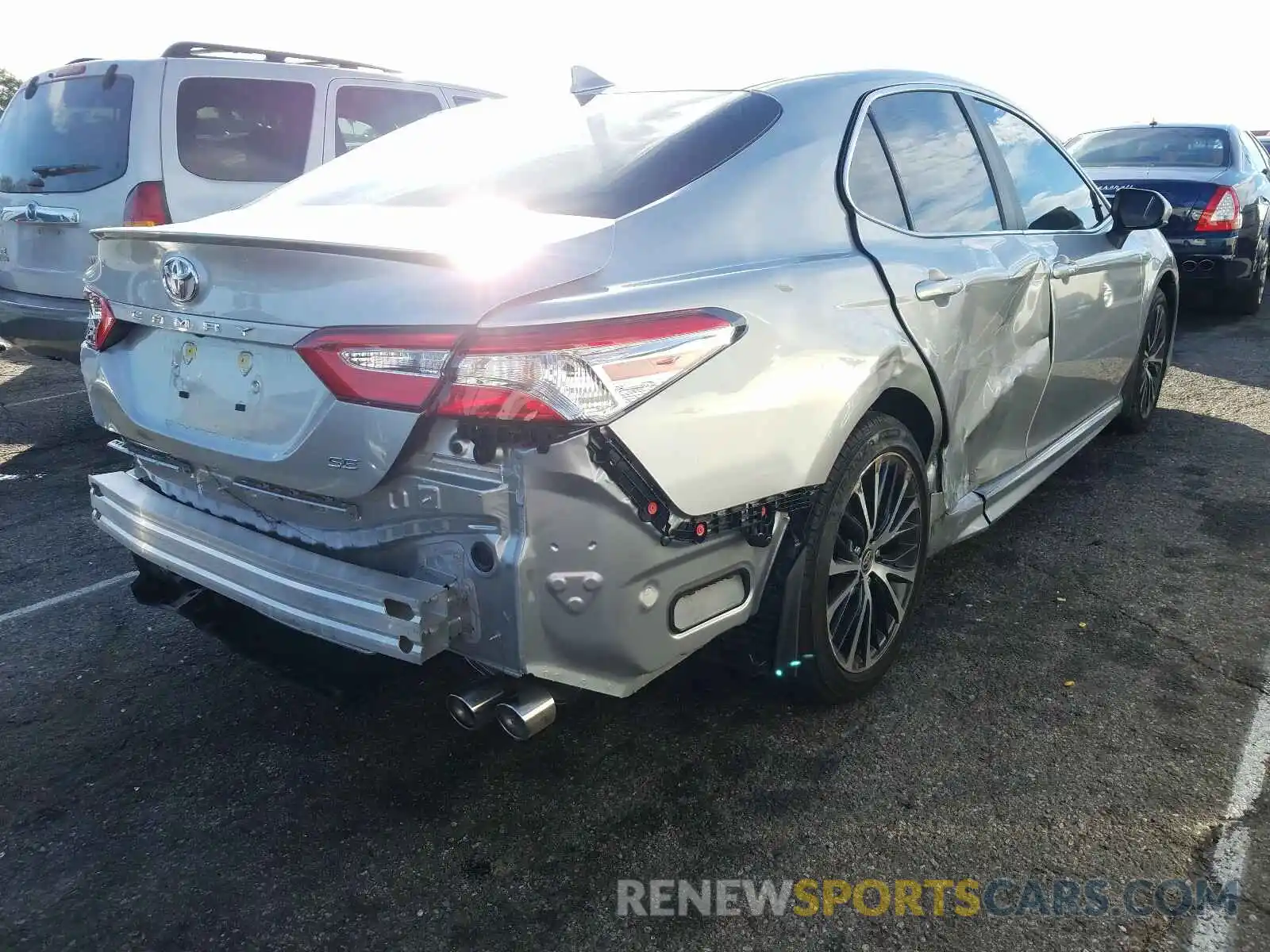 4 Photograph of a damaged car 4T1G11AK9LU365853 TOYOTA CAMRY 2020