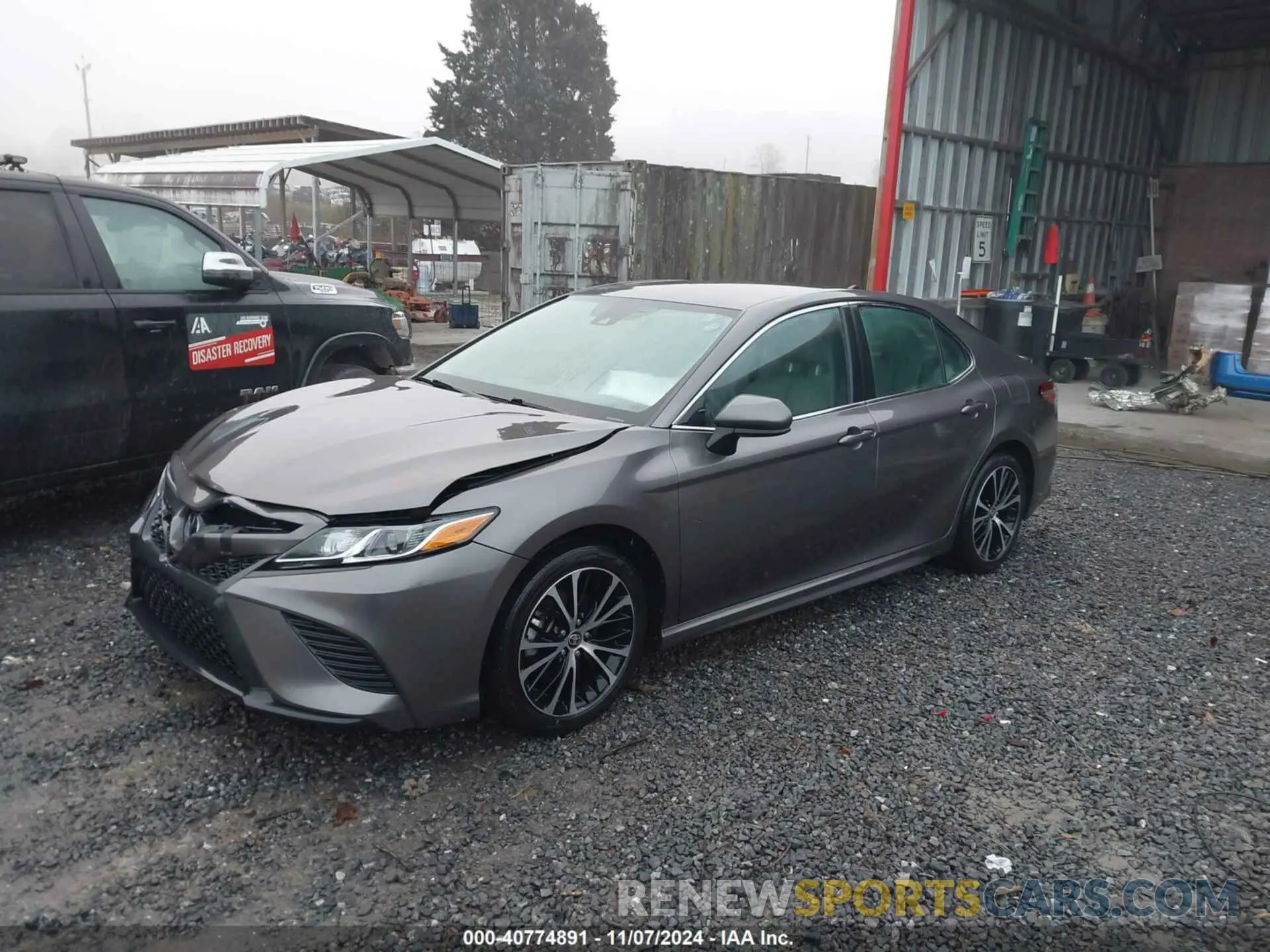 2 Photograph of a damaged car 4T1G11AK9LU368719 TOYOTA CAMRY 2020