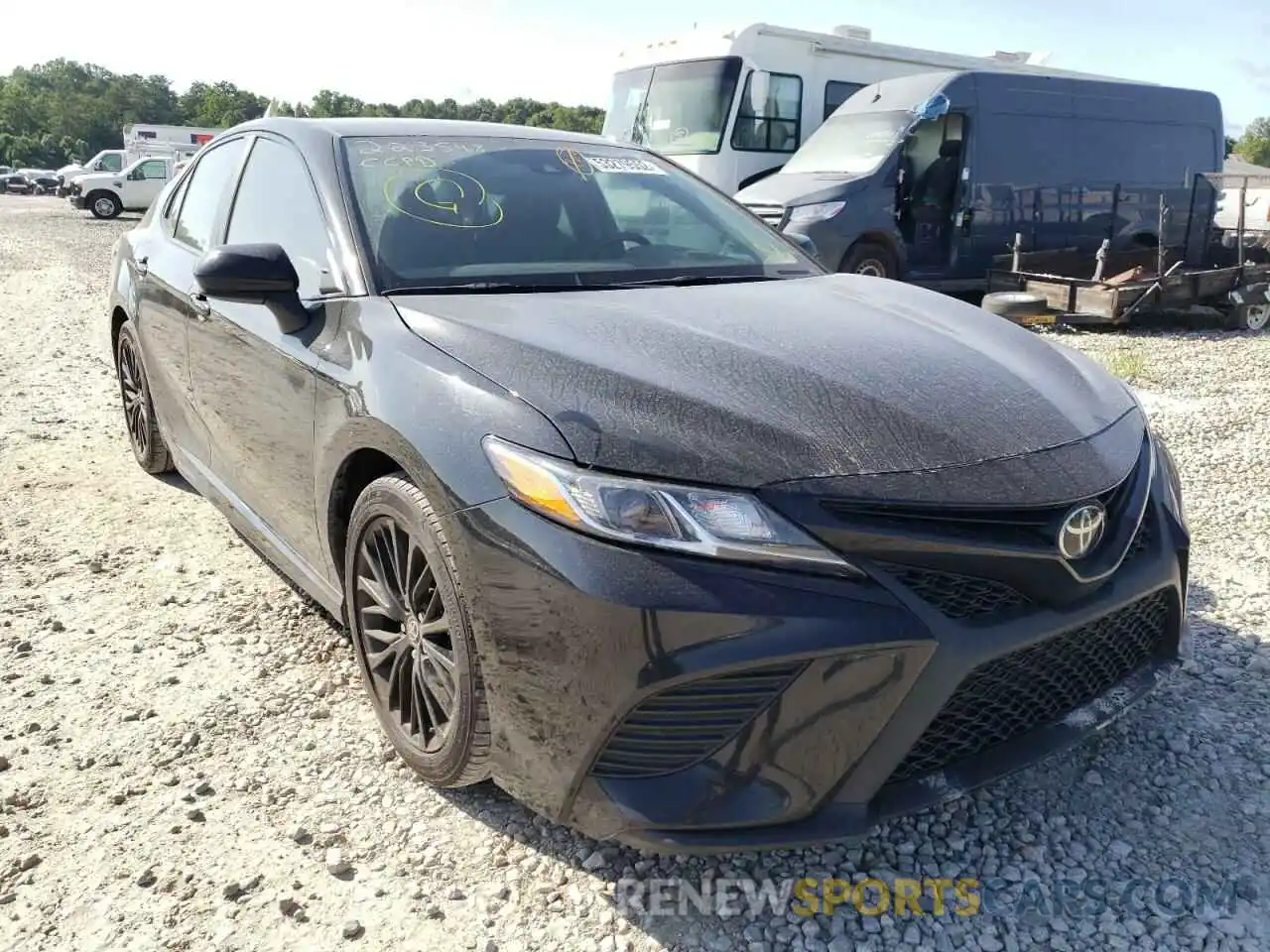 1 Photograph of a damaged car 4T1G11AK9LU372348 TOYOTA CAMRY 2020