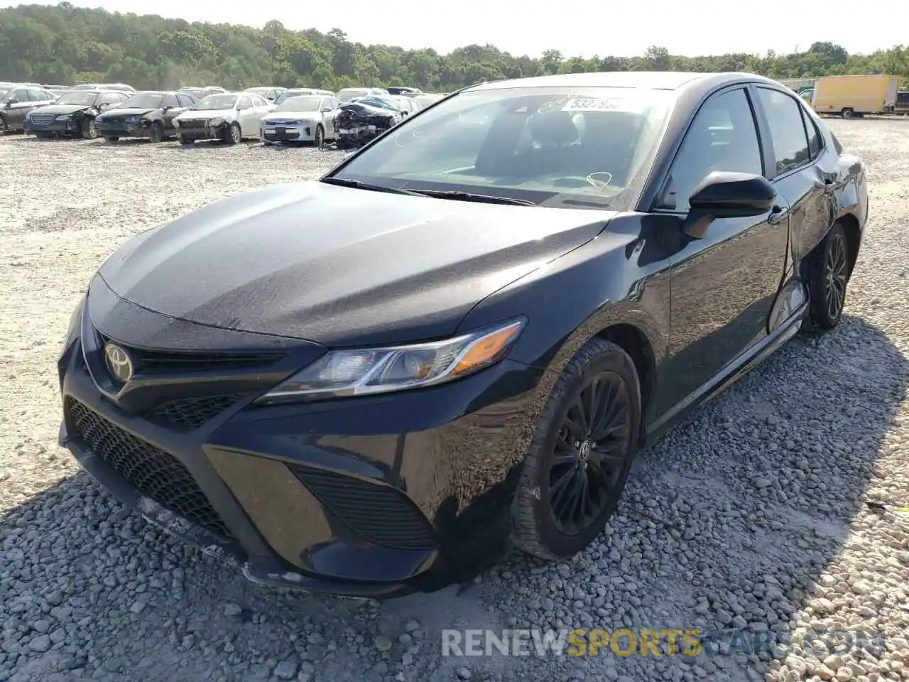 2 Photograph of a damaged car 4T1G11AK9LU372348 TOYOTA CAMRY 2020