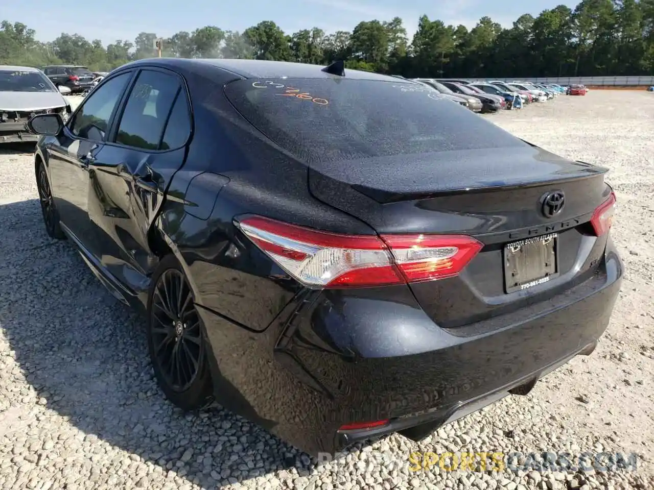 3 Photograph of a damaged car 4T1G11AK9LU372348 TOYOTA CAMRY 2020