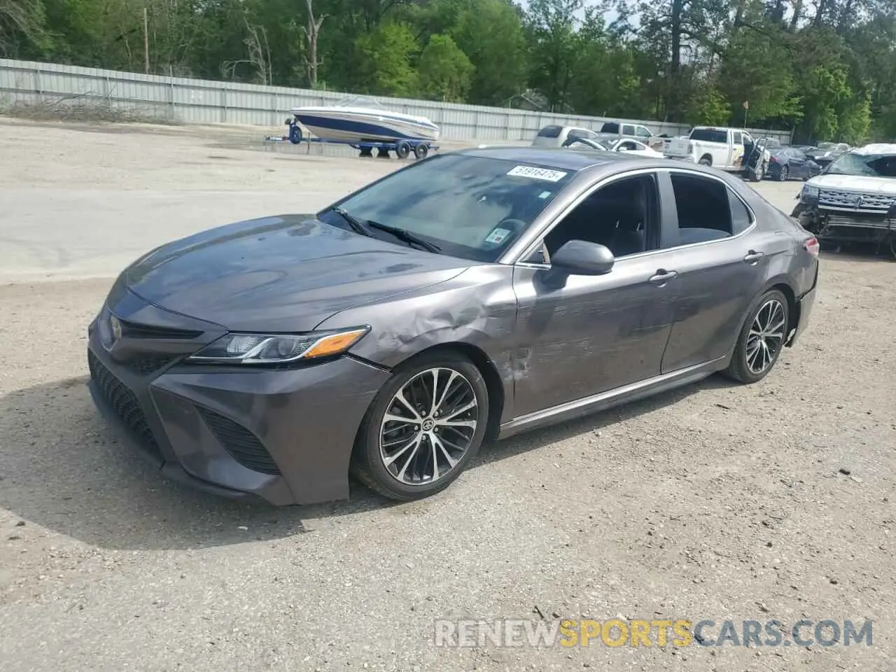 1 Photograph of a damaged car 4T1G11AK9LU374052 TOYOTA CAMRY 2020