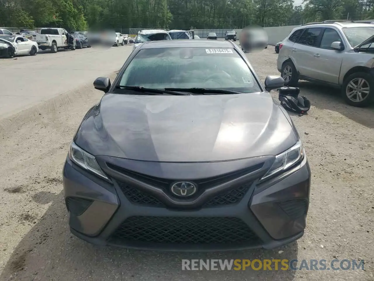 5 Photograph of a damaged car 4T1G11AK9LU374052 TOYOTA CAMRY 2020