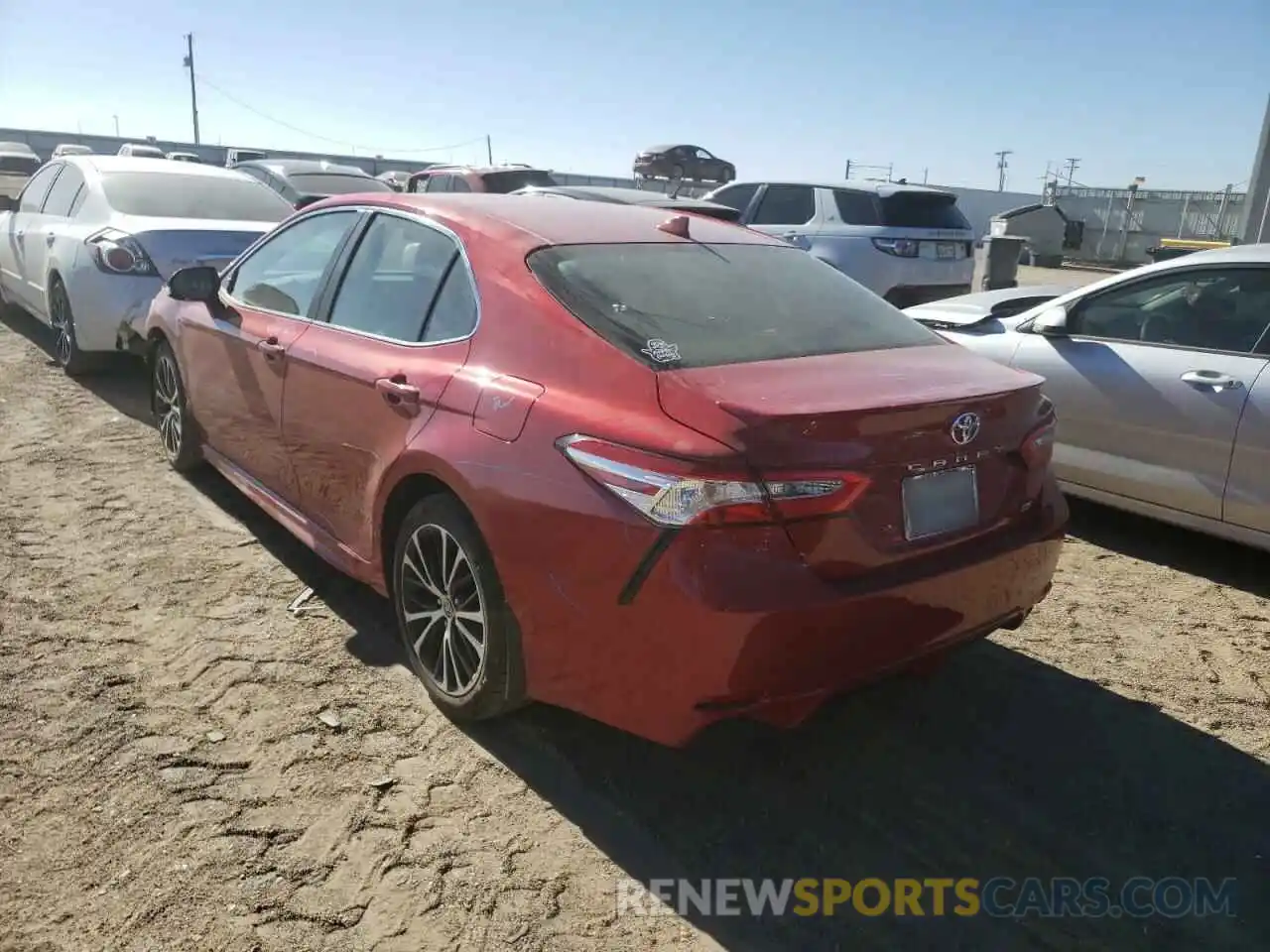 3 Photograph of a damaged car 4T1G11AK9LU376724 TOYOTA CAMRY 2020