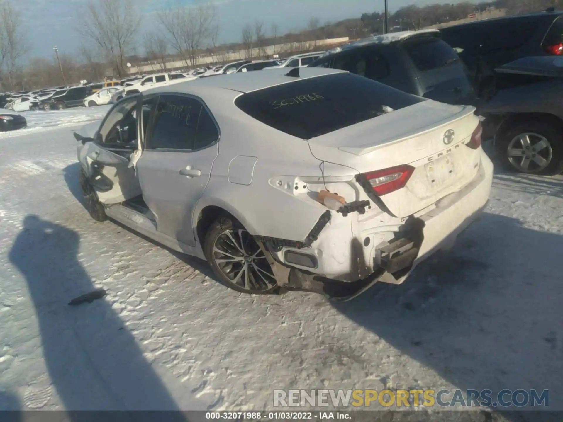 3 Photograph of a damaged car 4T1G11AK9LU381941 TOYOTA CAMRY 2020