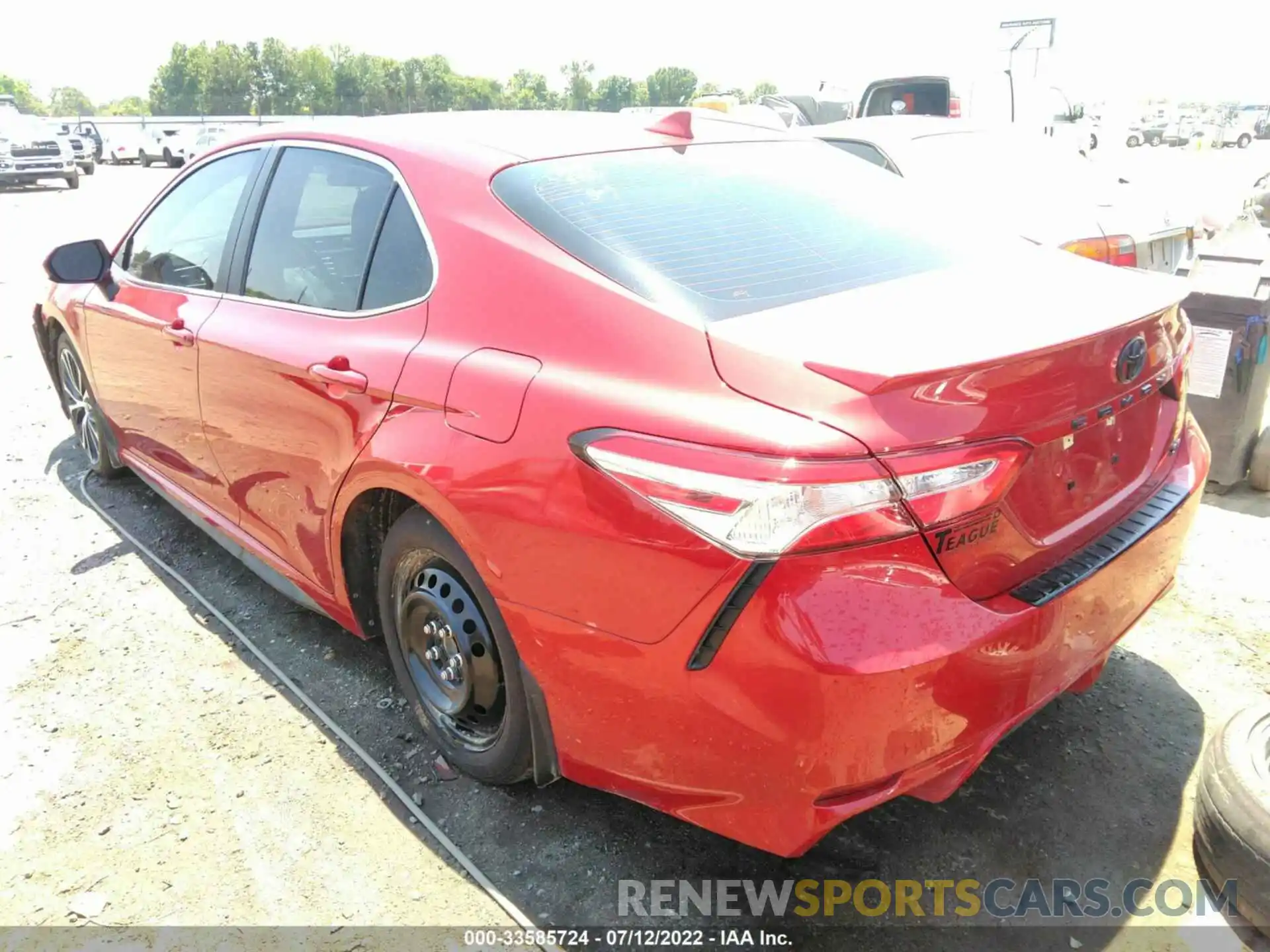 3 Photograph of a damaged car 4T1G11AK9LU394723 TOYOTA CAMRY 2020