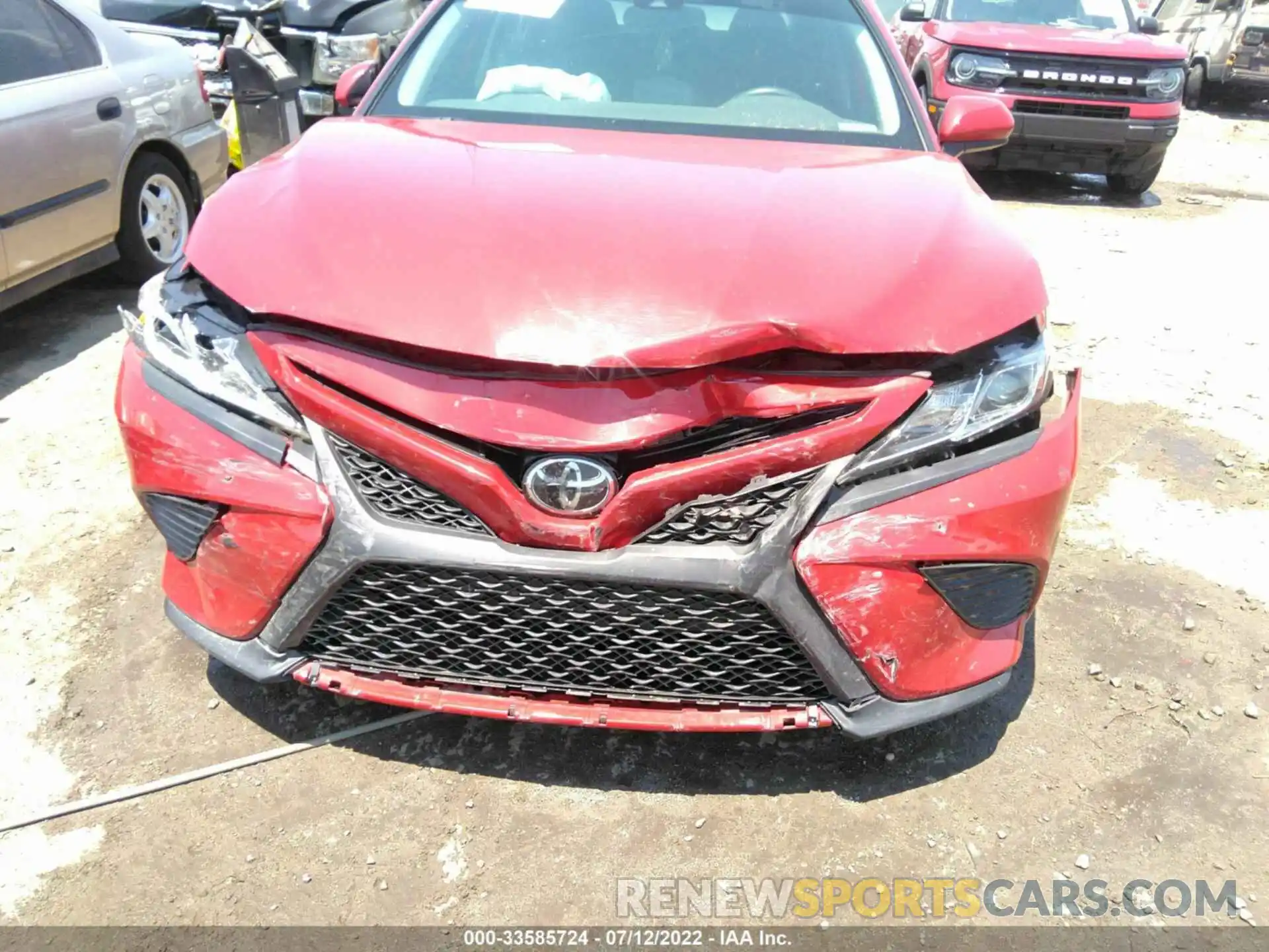 6 Photograph of a damaged car 4T1G11AK9LU394723 TOYOTA CAMRY 2020