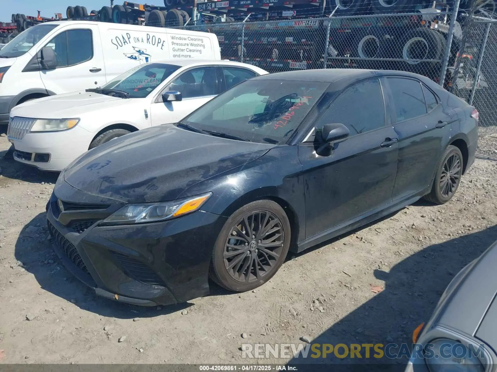 2 Photograph of a damaged car 4T1G11AK9LU395452 TOYOTA CAMRY 2020