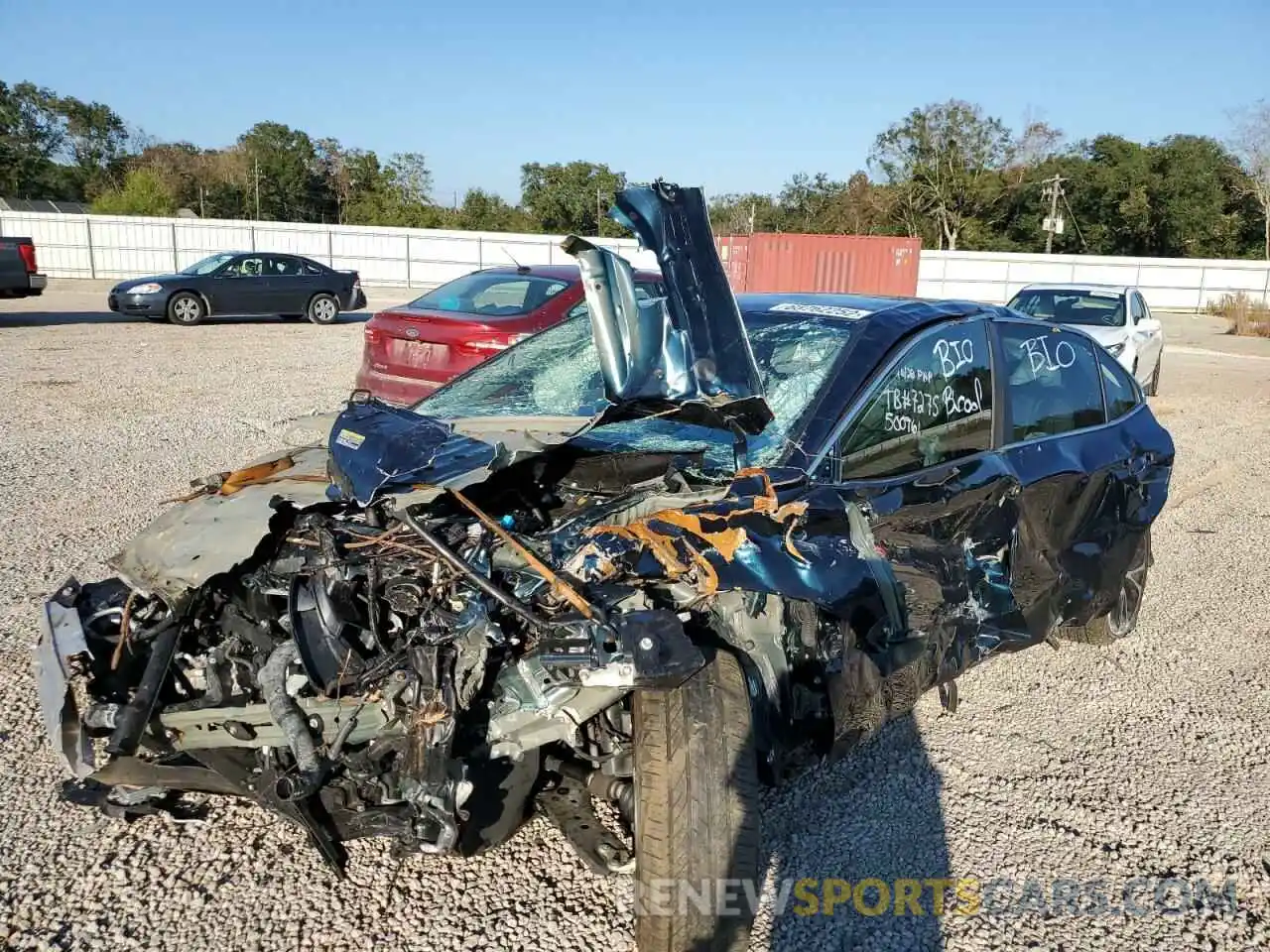 2 Photograph of a damaged car 4T1G11AK9LU500961 TOYOTA CAMRY 2020