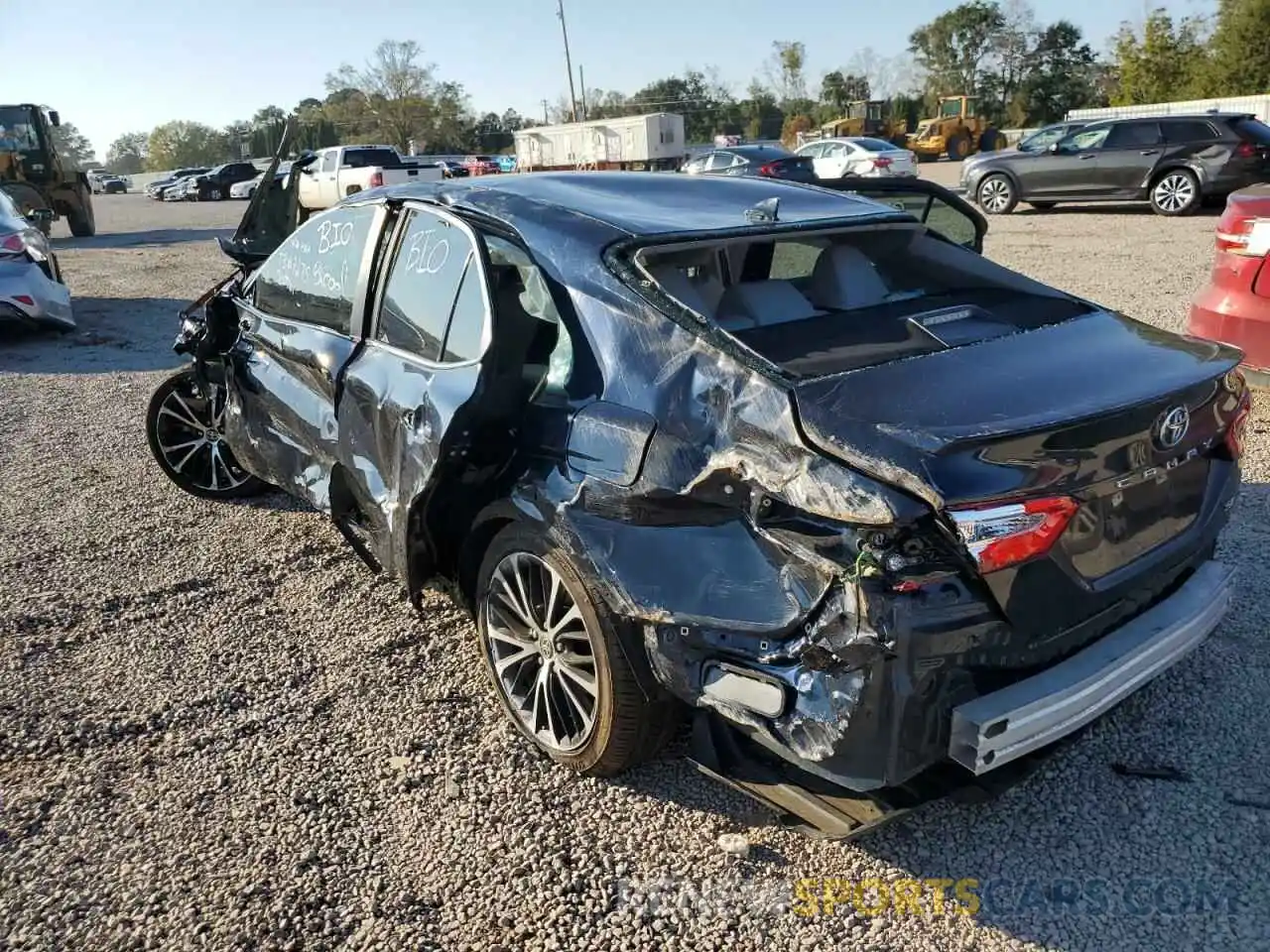 3 Photograph of a damaged car 4T1G11AK9LU500961 TOYOTA CAMRY 2020