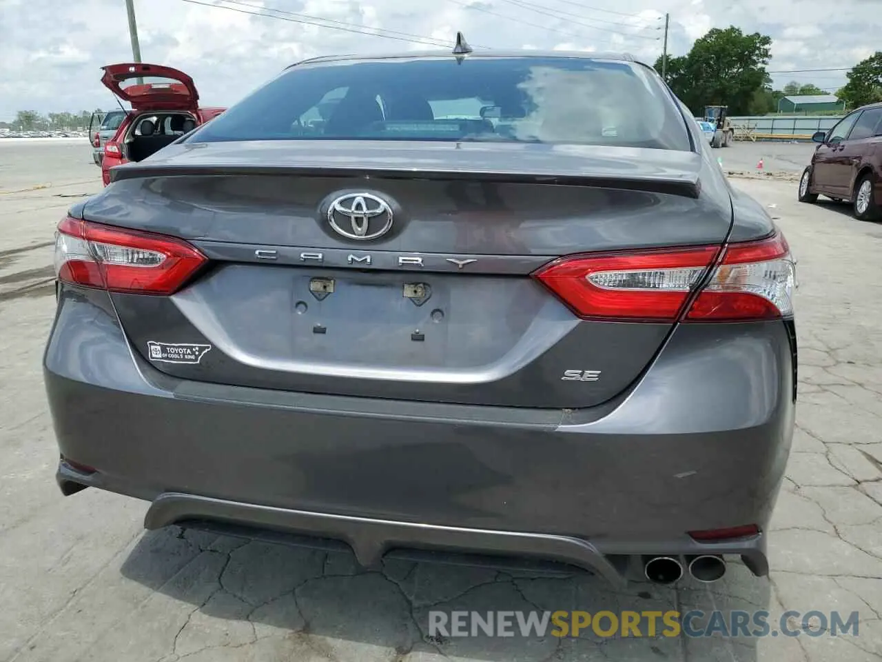 6 Photograph of a damaged car 4T1G11AK9LU504153 TOYOTA CAMRY 2020