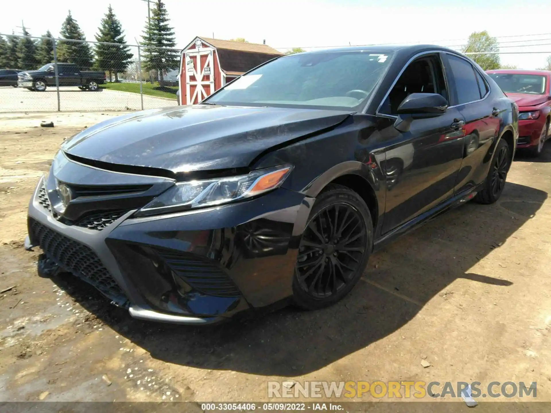 2 Photograph of a damaged car 4T1G11AK9LU506307 TOYOTA CAMRY 2020