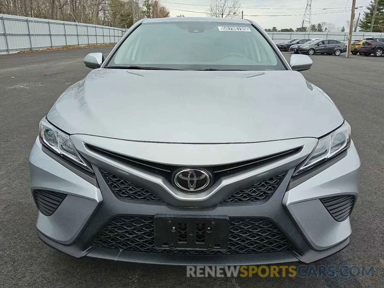5 Photograph of a damaged car 4T1G11AK9LU859985 TOYOTA CAMRY 2020