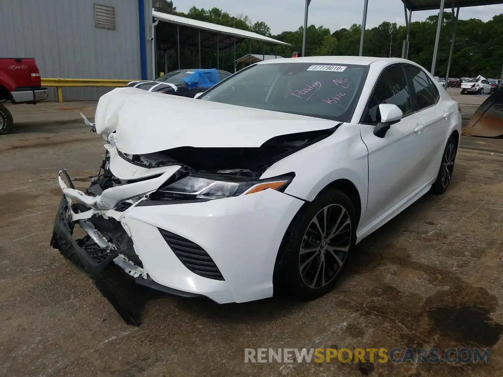 2 Photograph of a damaged car 4T1G11AK9LU861641 TOYOTA CAMRY 2020