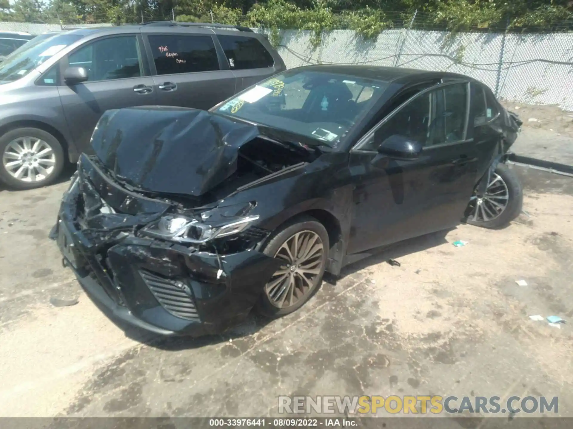 2 Photograph of a damaged car 4T1G11AK9LU863759 TOYOTA CAMRY 2020