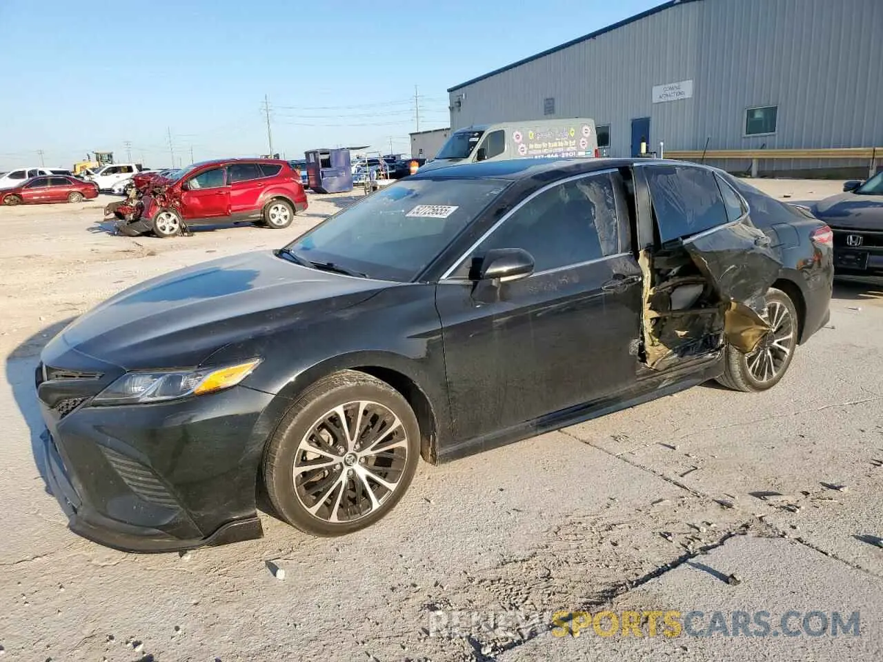 1 Photograph of a damaged car 4T1G11AK9LU873546 TOYOTA CAMRY 2020