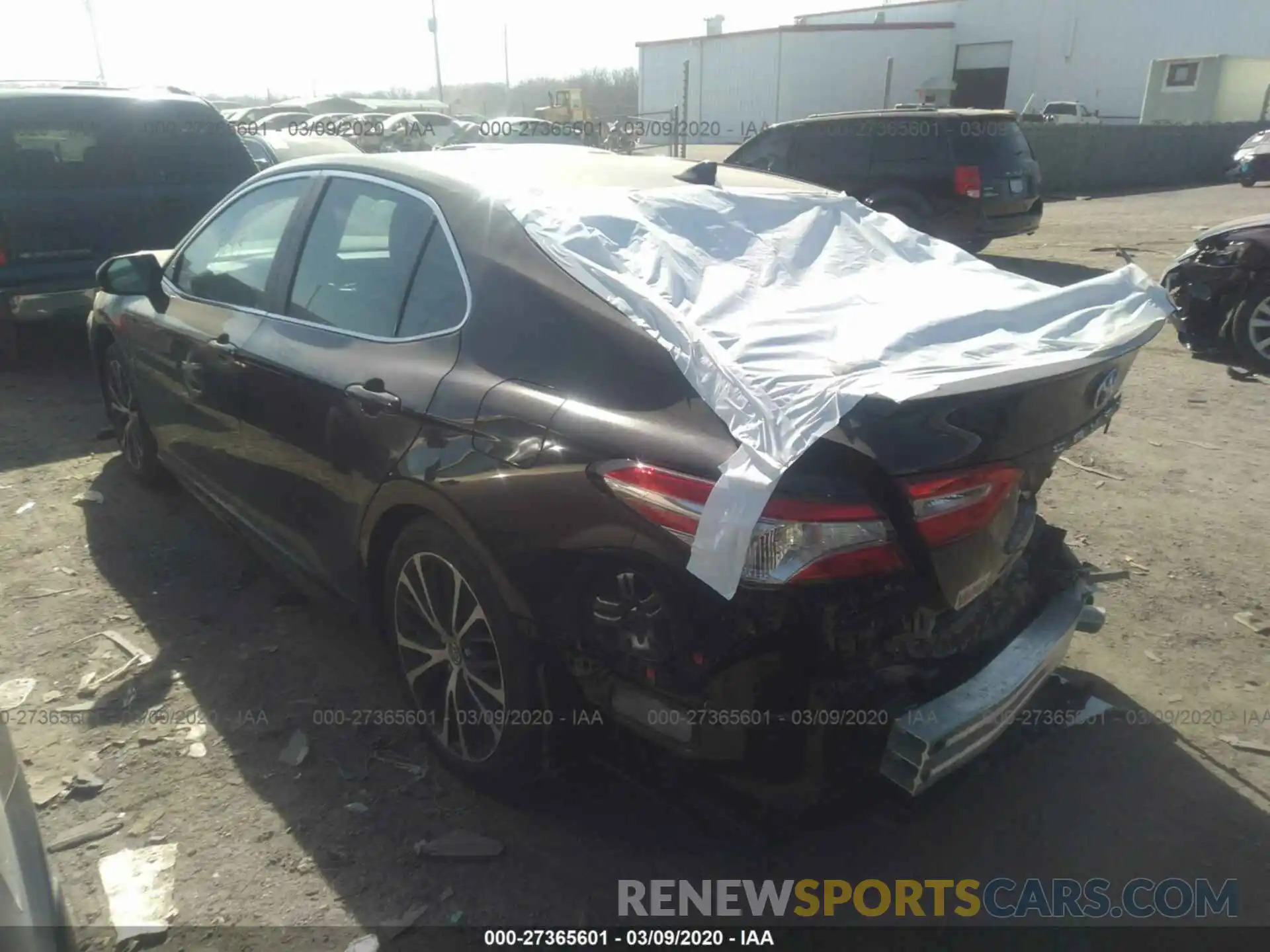 3 Photograph of a damaged car 4T1G11AK9LU893506 TOYOTA CAMRY 2020