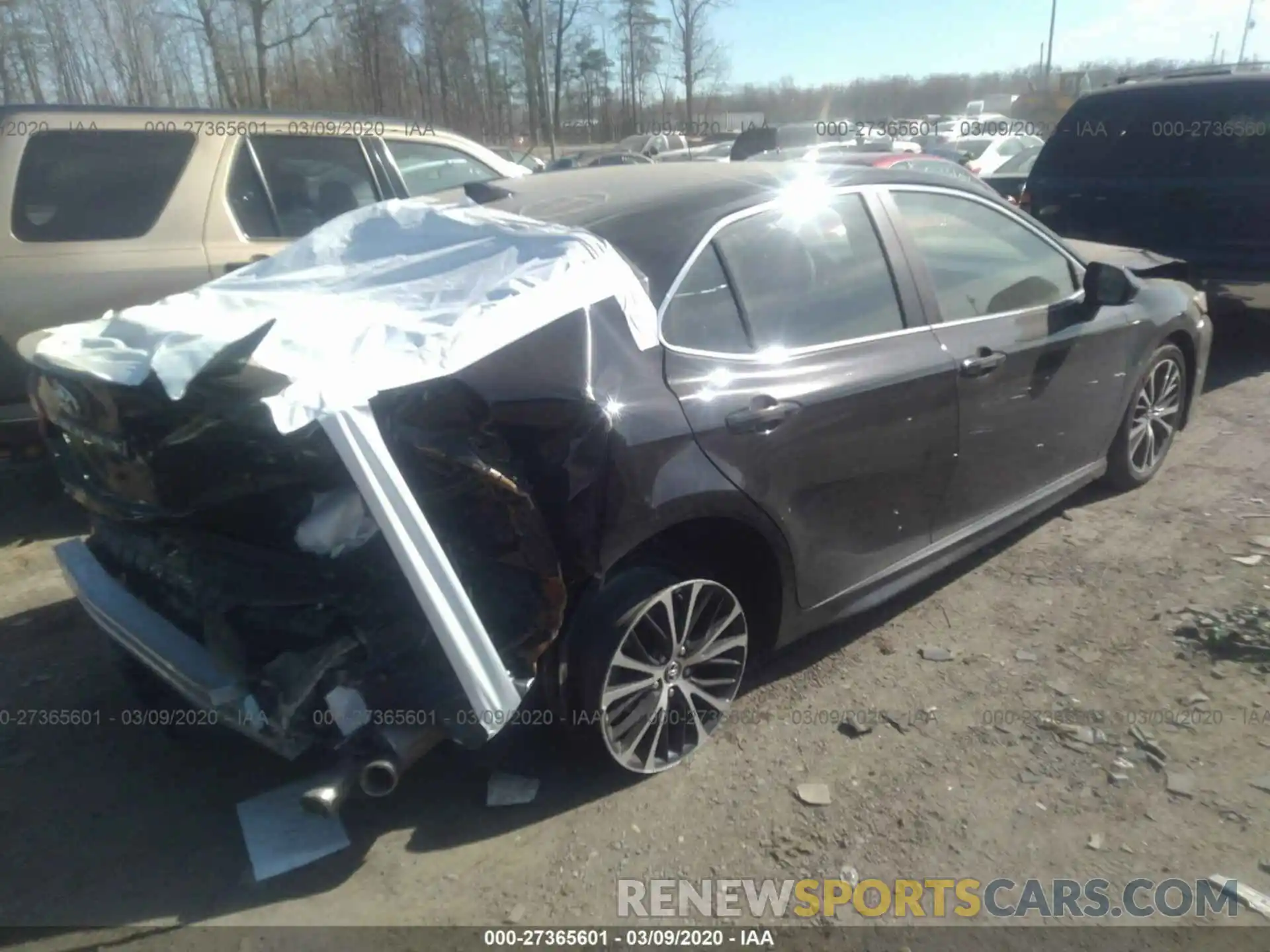 4 Photograph of a damaged car 4T1G11AK9LU893506 TOYOTA CAMRY 2020