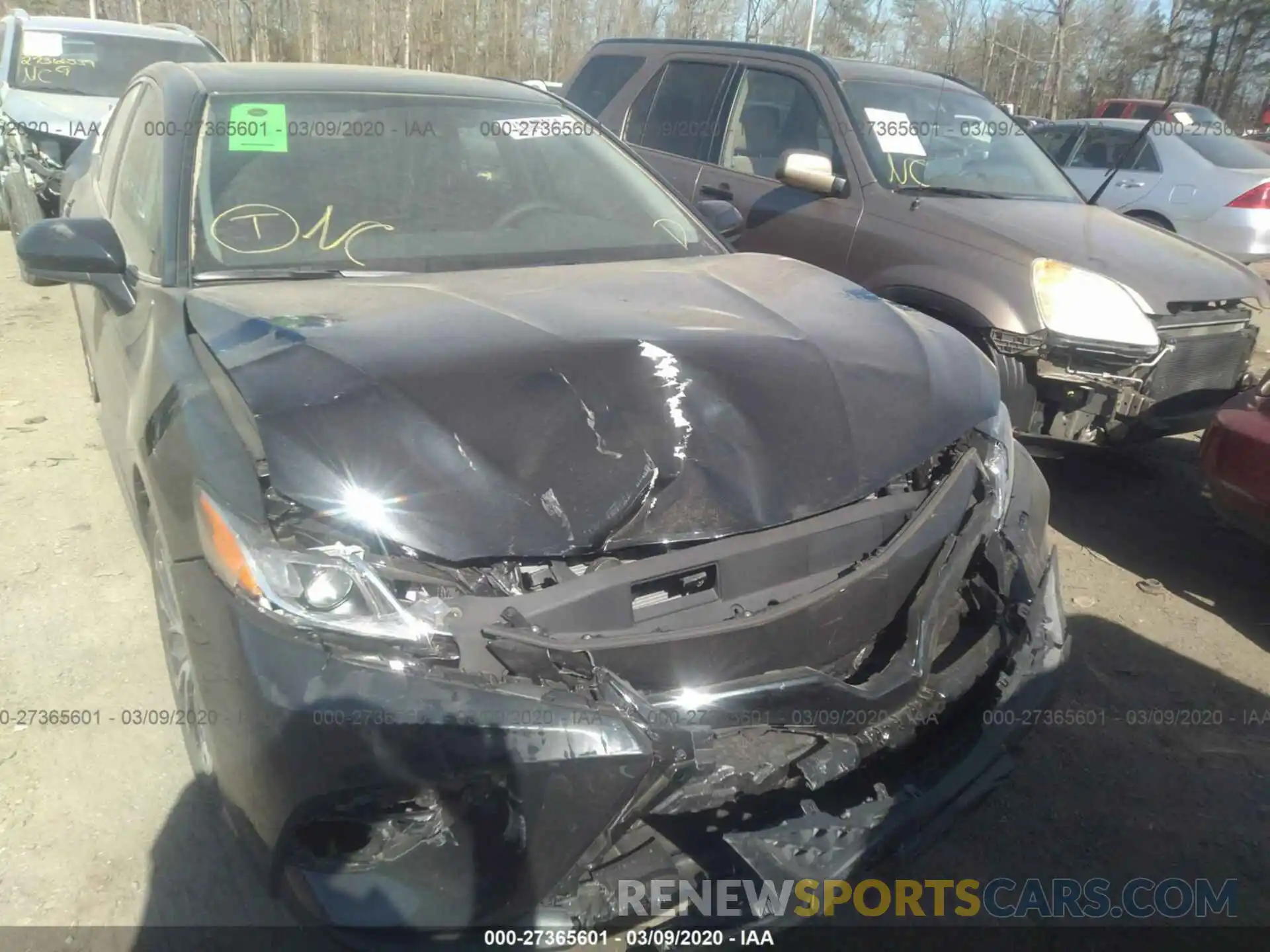 6 Photograph of a damaged car 4T1G11AK9LU893506 TOYOTA CAMRY 2020