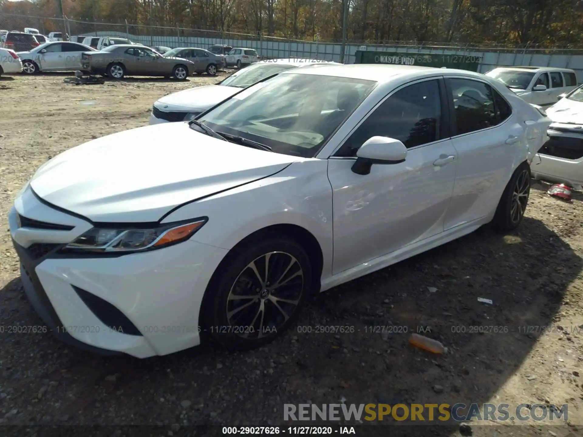 2 Photograph of a damaged car 4T1G11AK9LU895336 TOYOTA CAMRY 2020