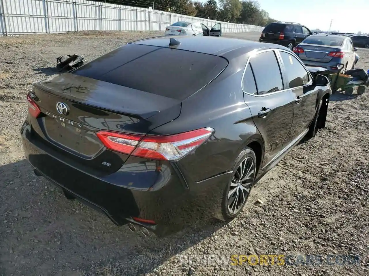 4 Photograph of a damaged car 4T1G11AK9LU905461 TOYOTA CAMRY 2020