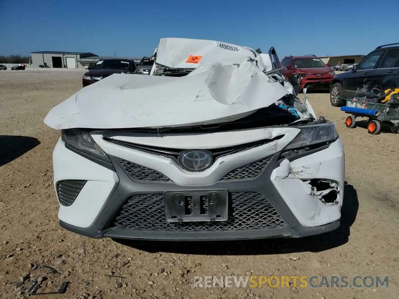 5 Photograph of a damaged car 4T1G11AK9LU906593 TOYOTA CAMRY 2020